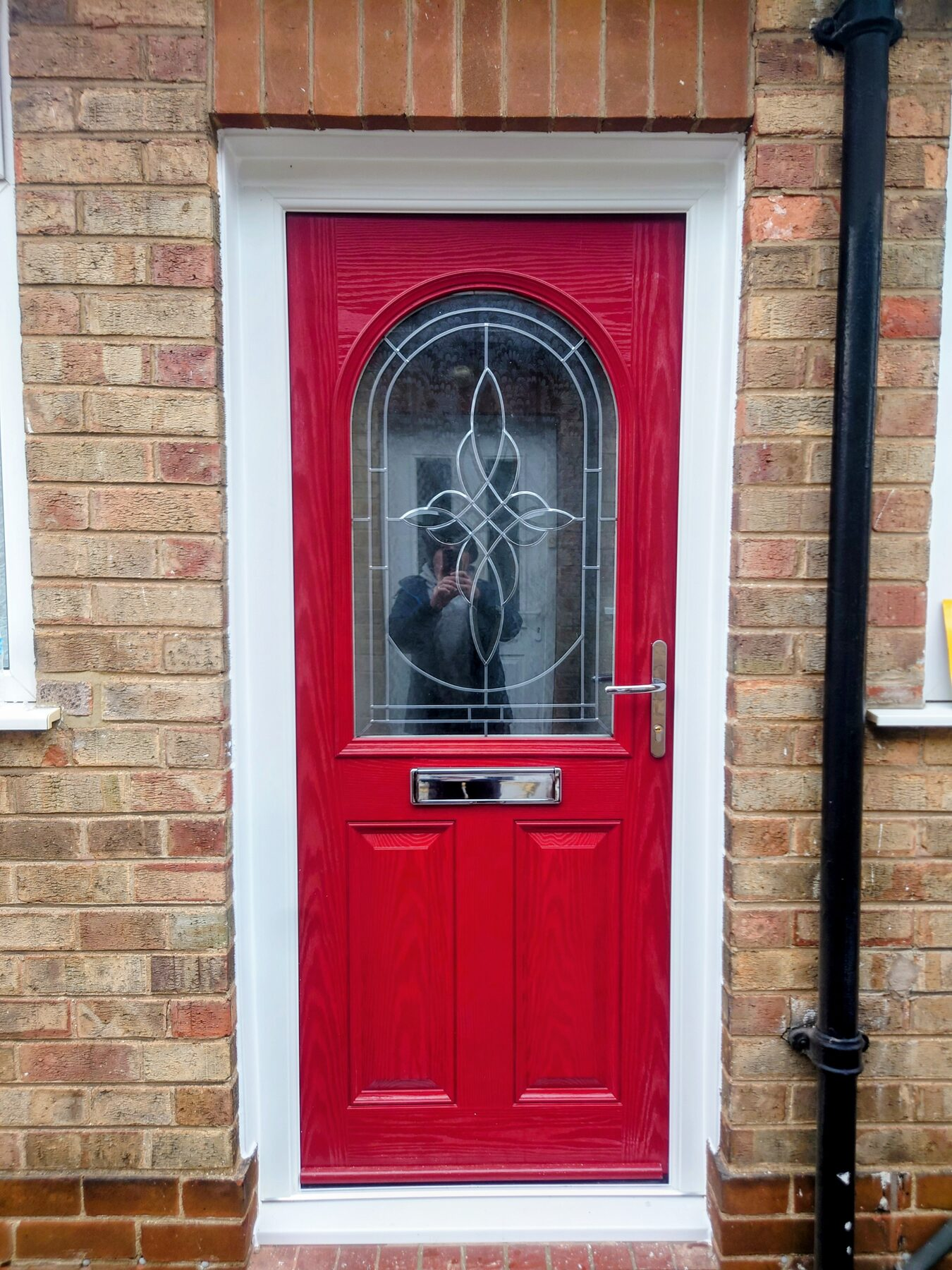 Front door after