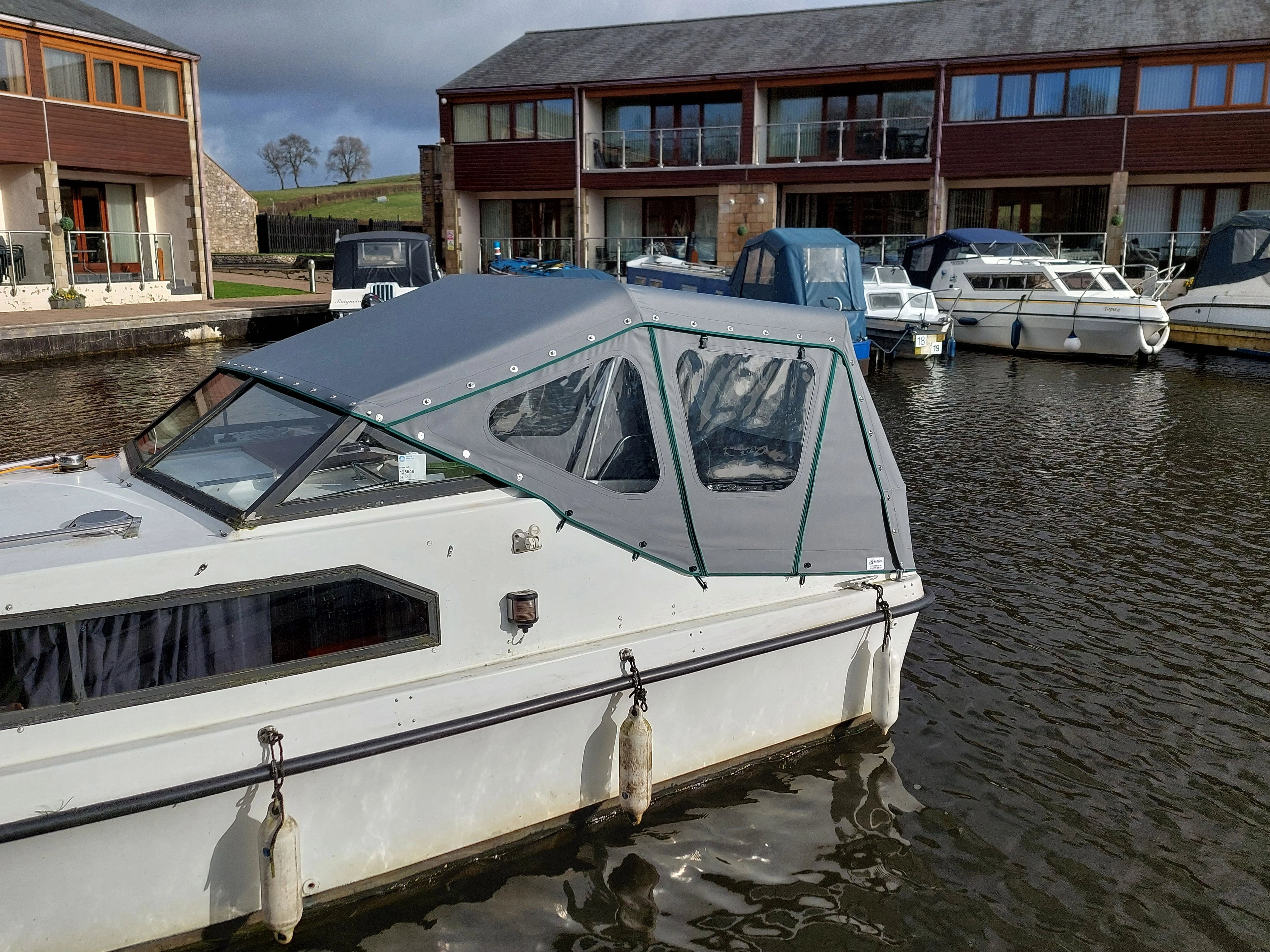 Tewitfield Marina Boat Canopy