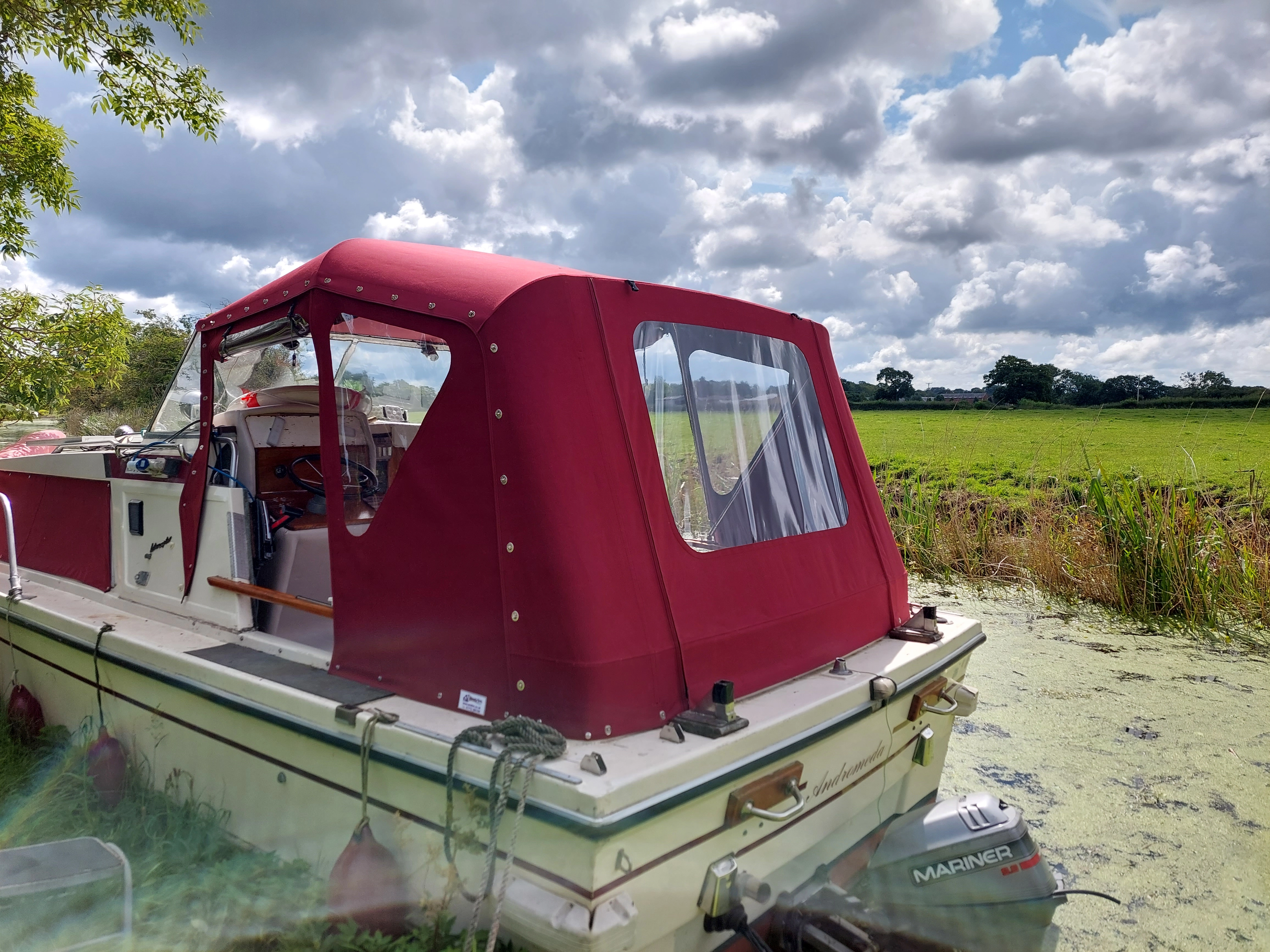 canal cruiser canopy