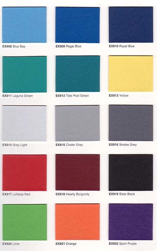 Nautolex colours