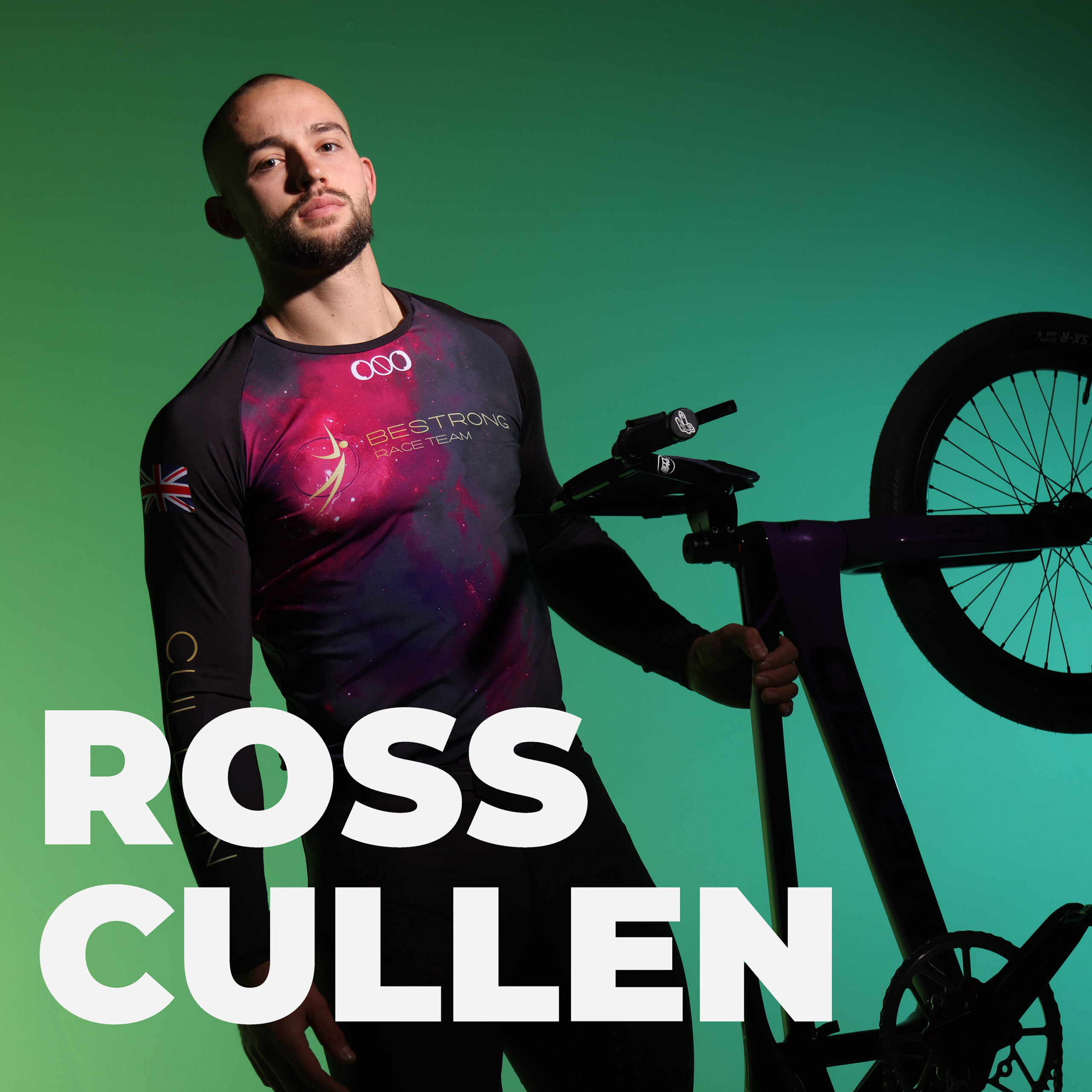 Episode artwork — Ross Cullen with BMX bike