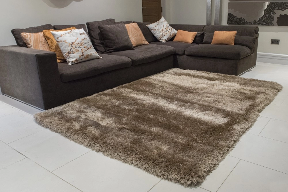 As snug as a bug in a shaggy rug!