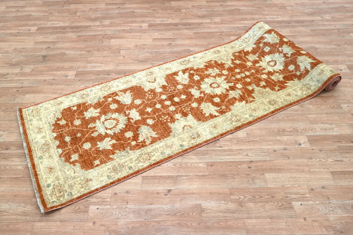 Afghan Veg Dyed Rug AVE047074 294 X 83