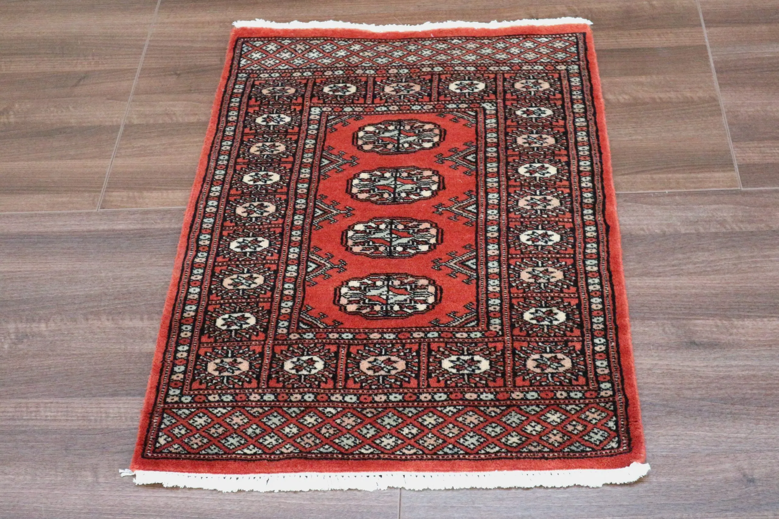 Pakistan Bokhara Rug BOK006C55  .91 X  .61