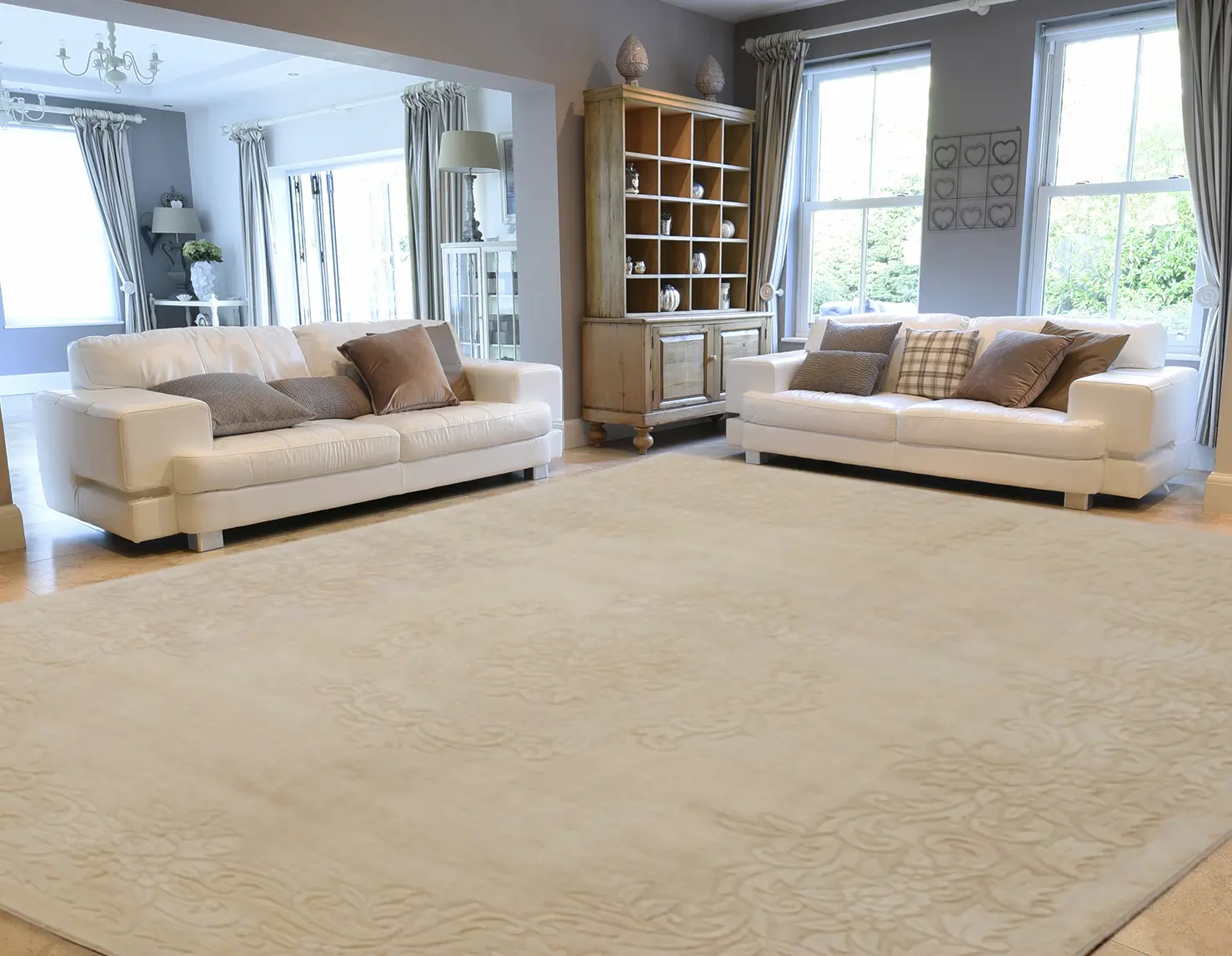 Plain Chinese Rug SPC030201 B 415 x 304