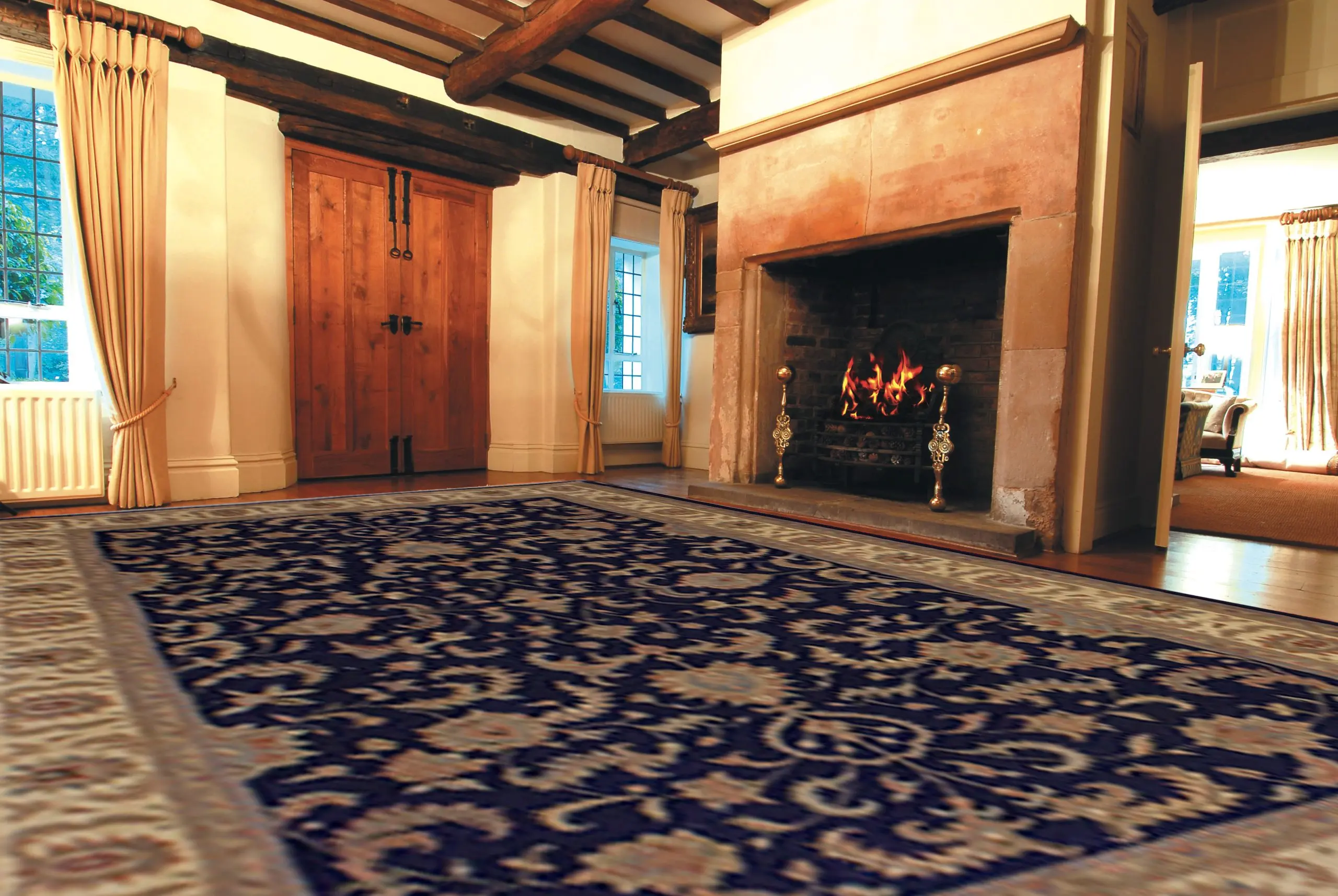 Indo Persian Keshan Rug