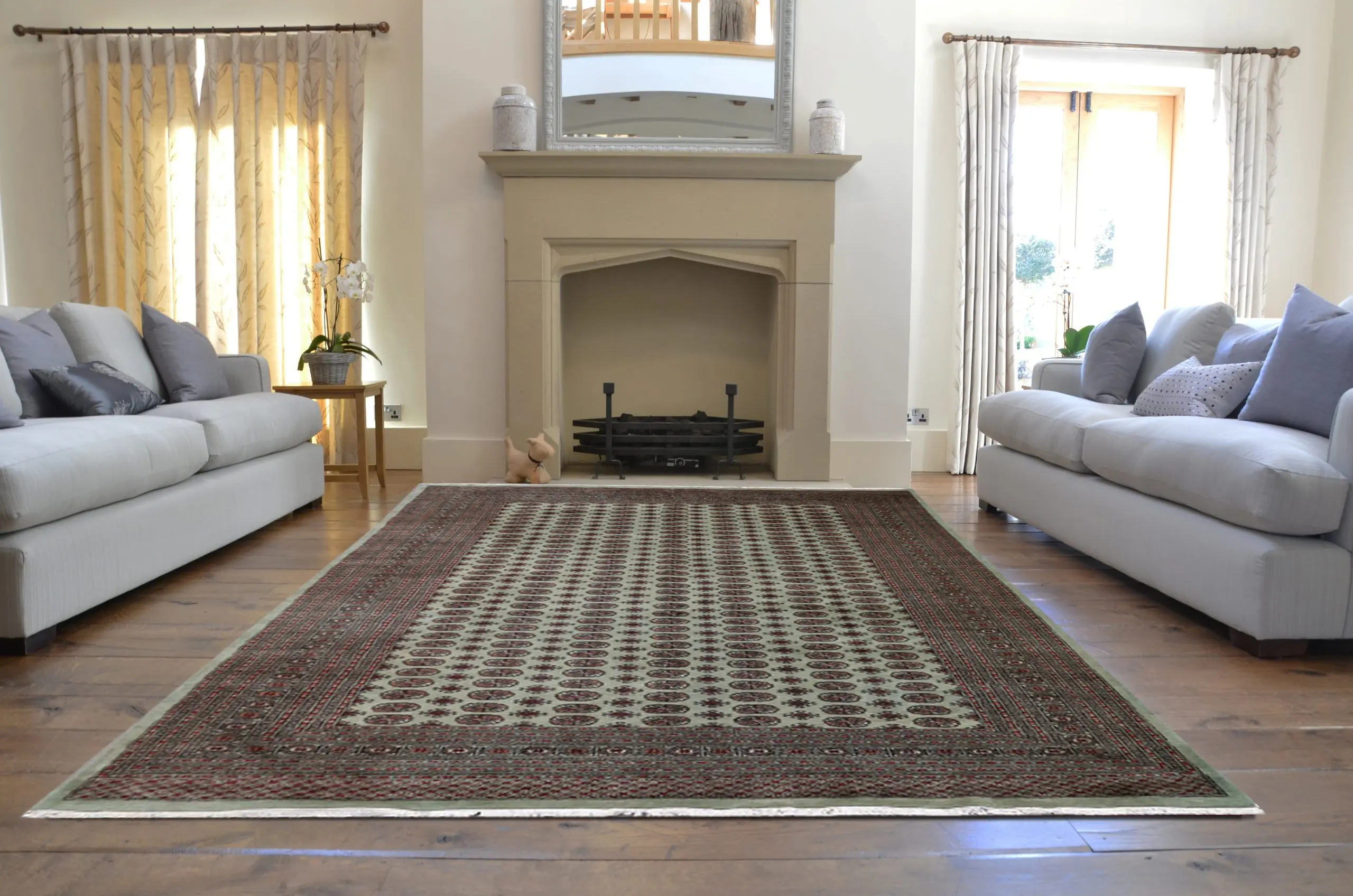 FinePakistan Bokhara Rug Design BOK030042 427 x 301