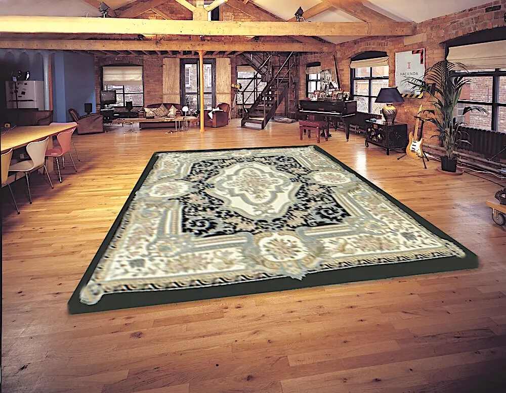 Chinese Savonnerie Rug SAV033320 457x370