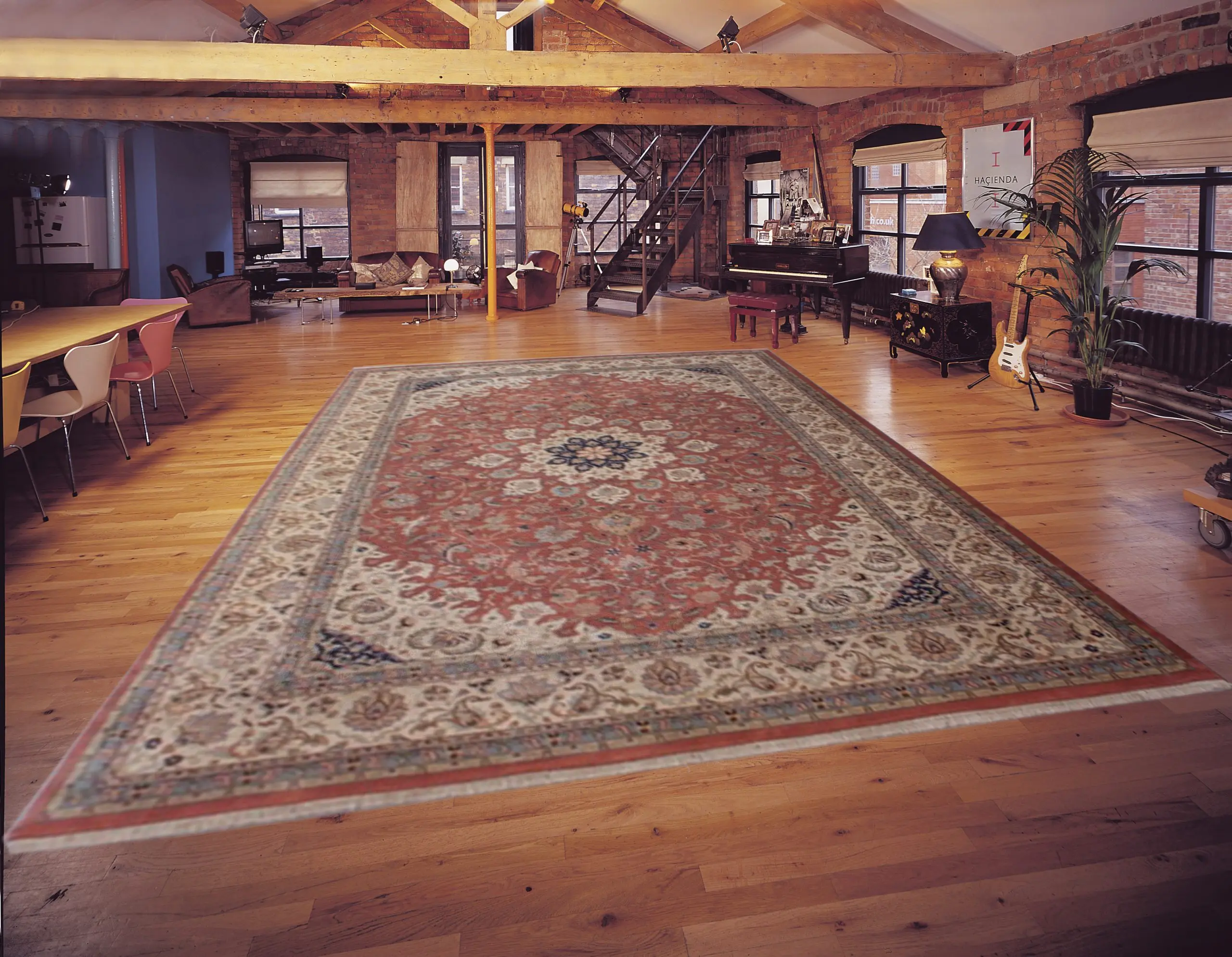 Indo Persian Meshed Rug