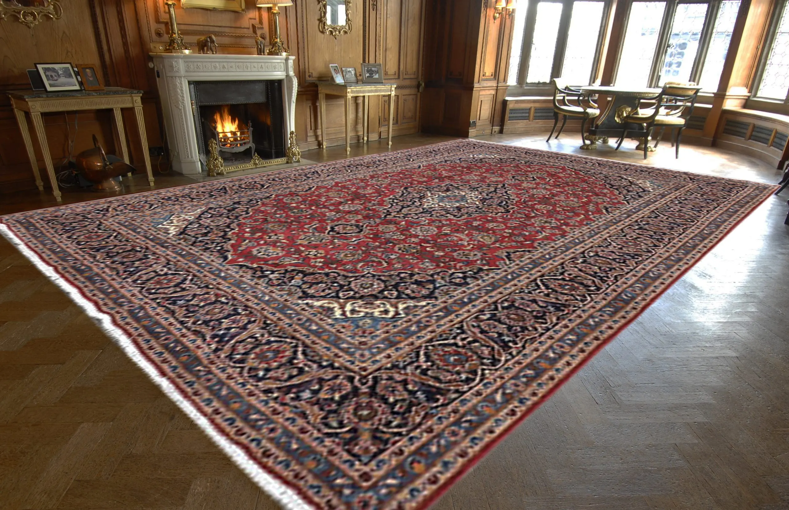 Persian Keshan Rug PKE029052 398x293