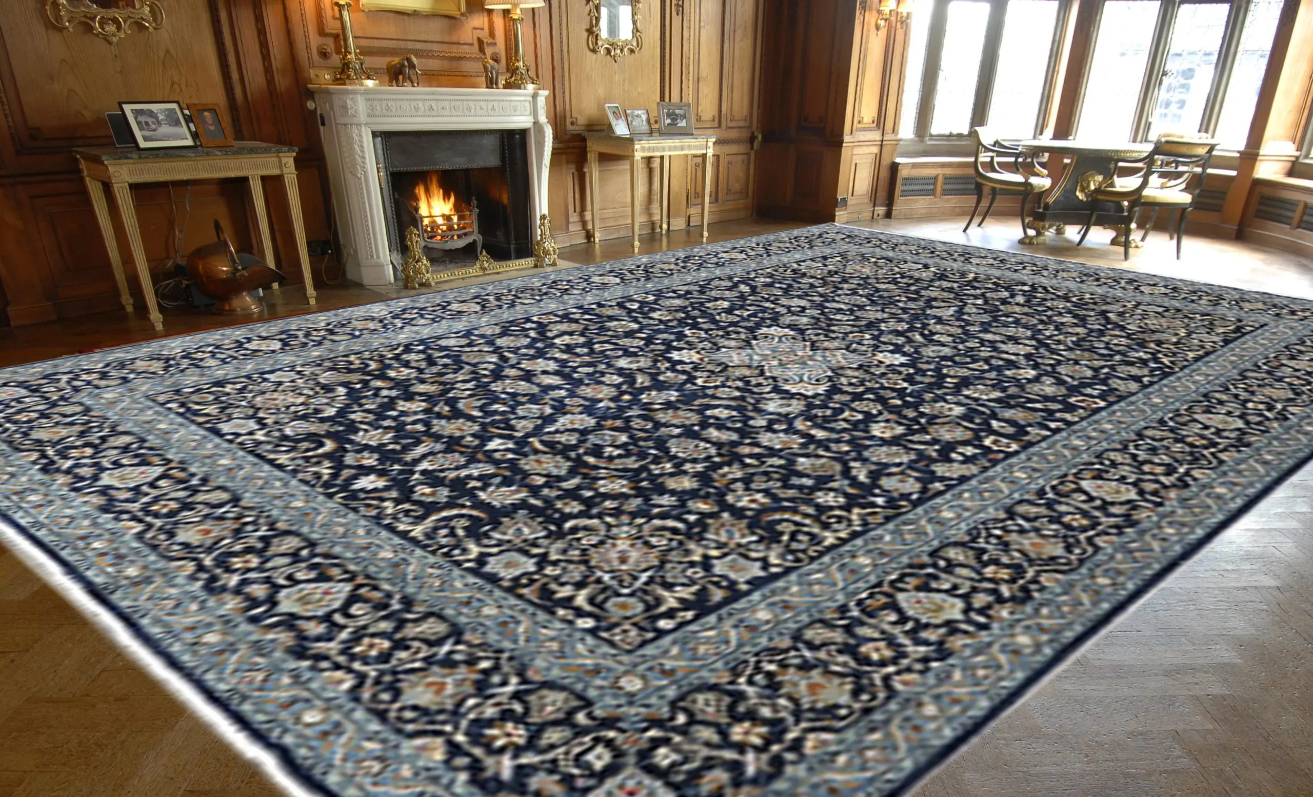 Persian Keshan Rug PKE029046 397x280