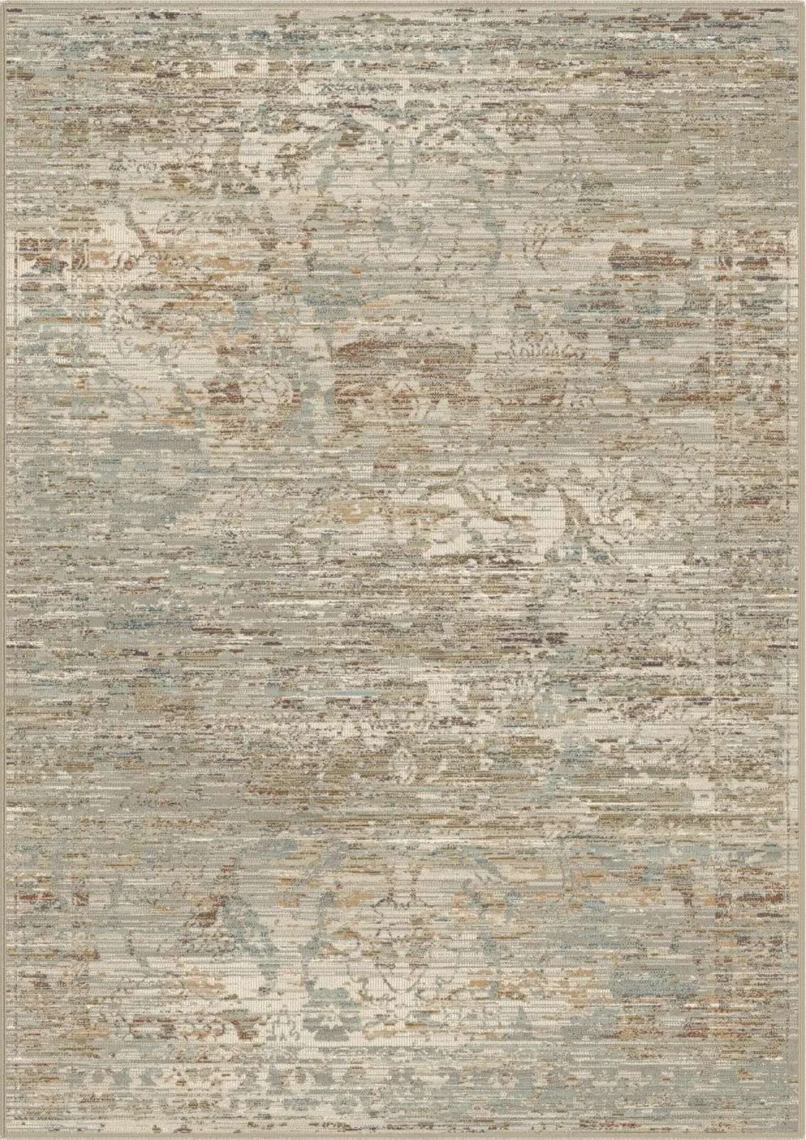Vintage Design Rug - Cream - Machine Woven ZCA008