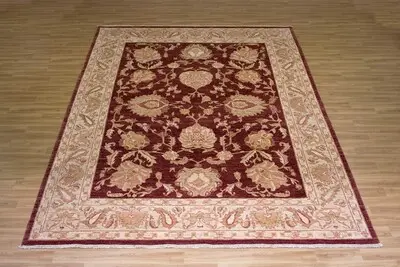 Afghan Veg Dye Rug AVE028000 3.51 x 2.79