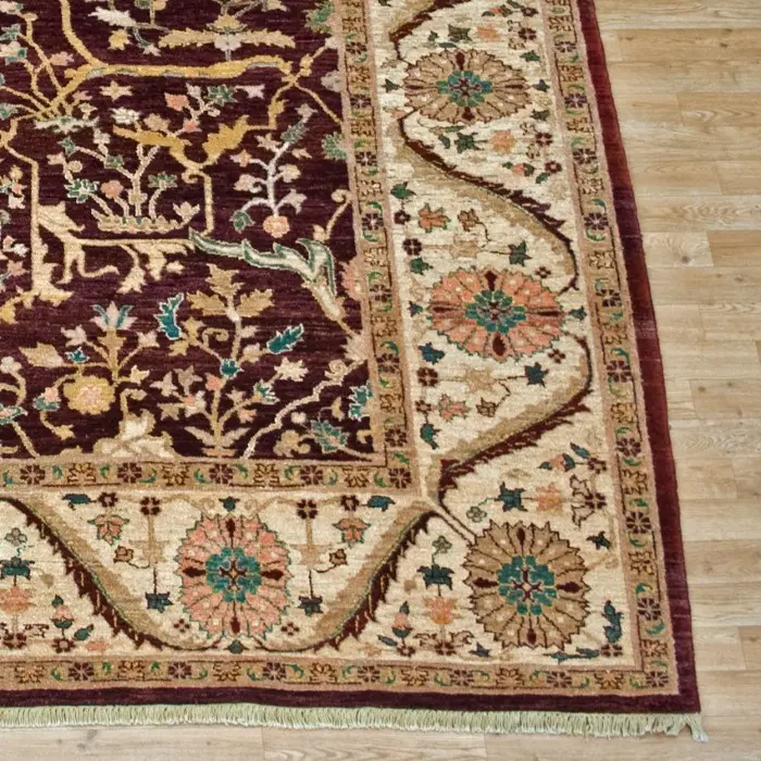 Afghan Veg Dye Rug AVE028058 3.65 x 2.79