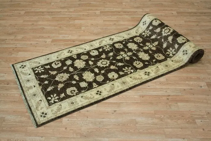 Afghan Veg Dye Rug AVE048053 3.55 x .83