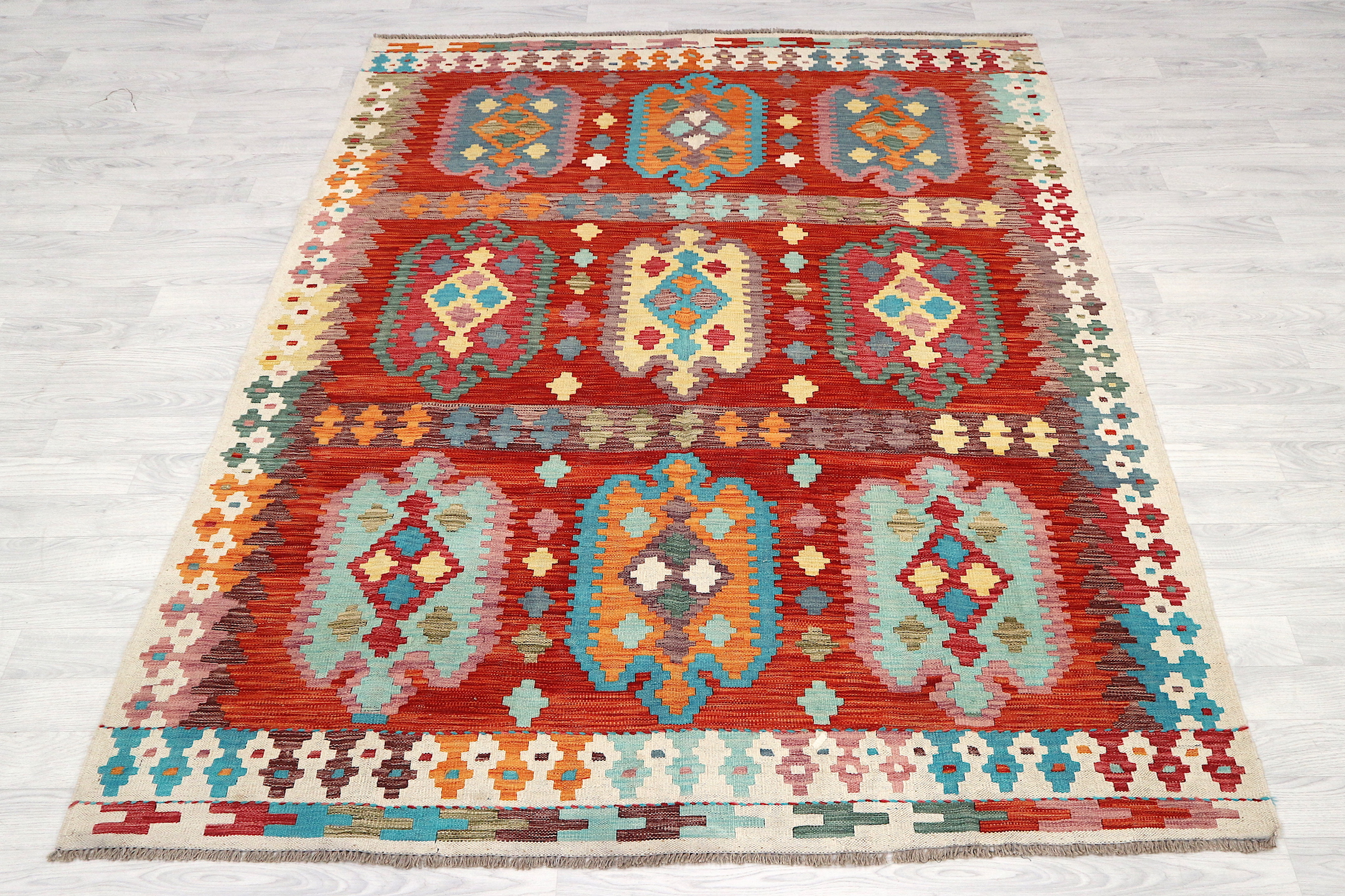 Afghan Ved Dye Kelim AVK021000 233 X 169