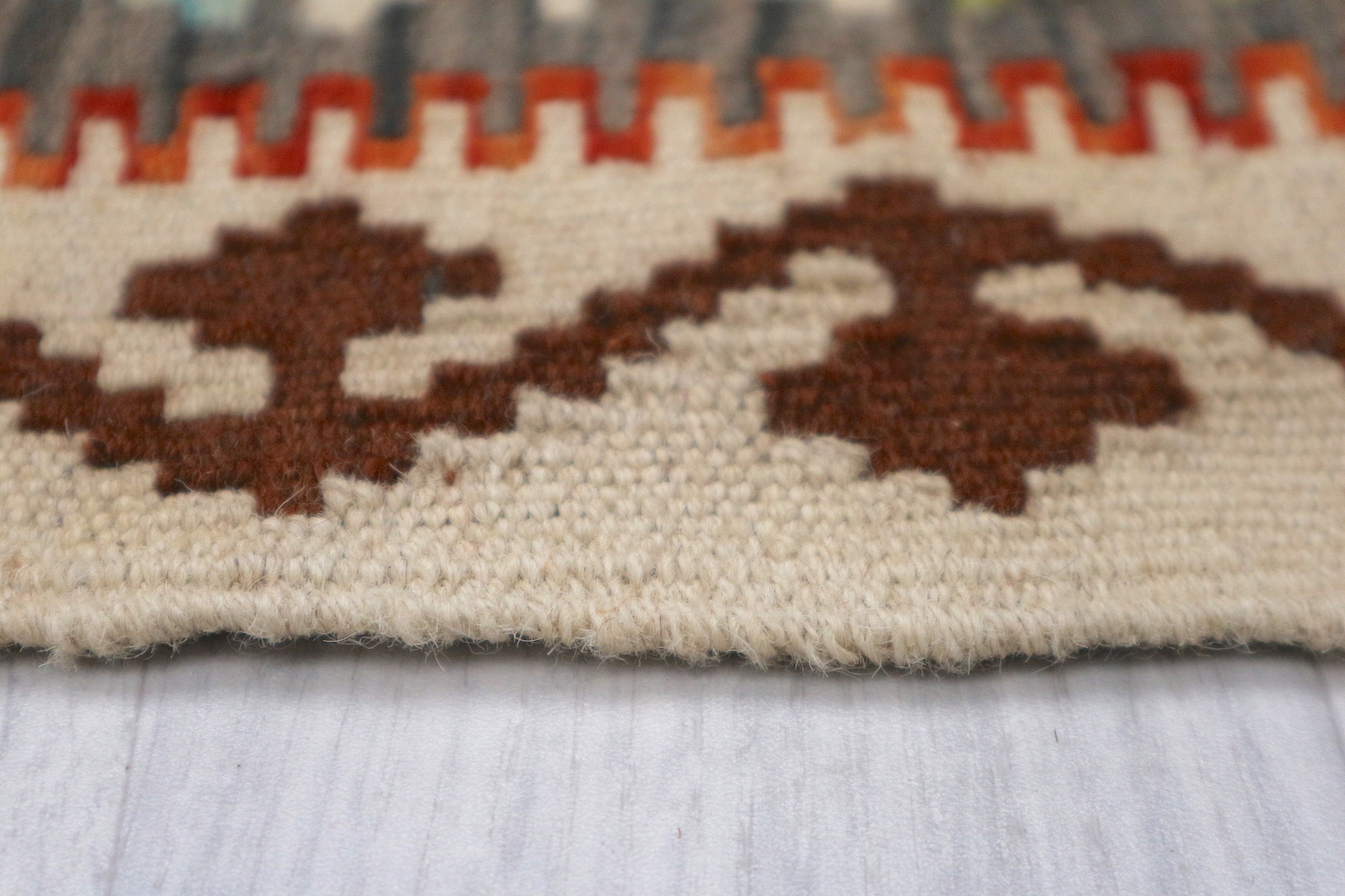 Afghan Veg Dyed Kelim AVK042000 196 x 62