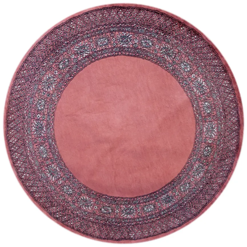 Fine Pakistan Bokhara Rug - Pink - Handknotted 100% wool Bokhara rug BOF048