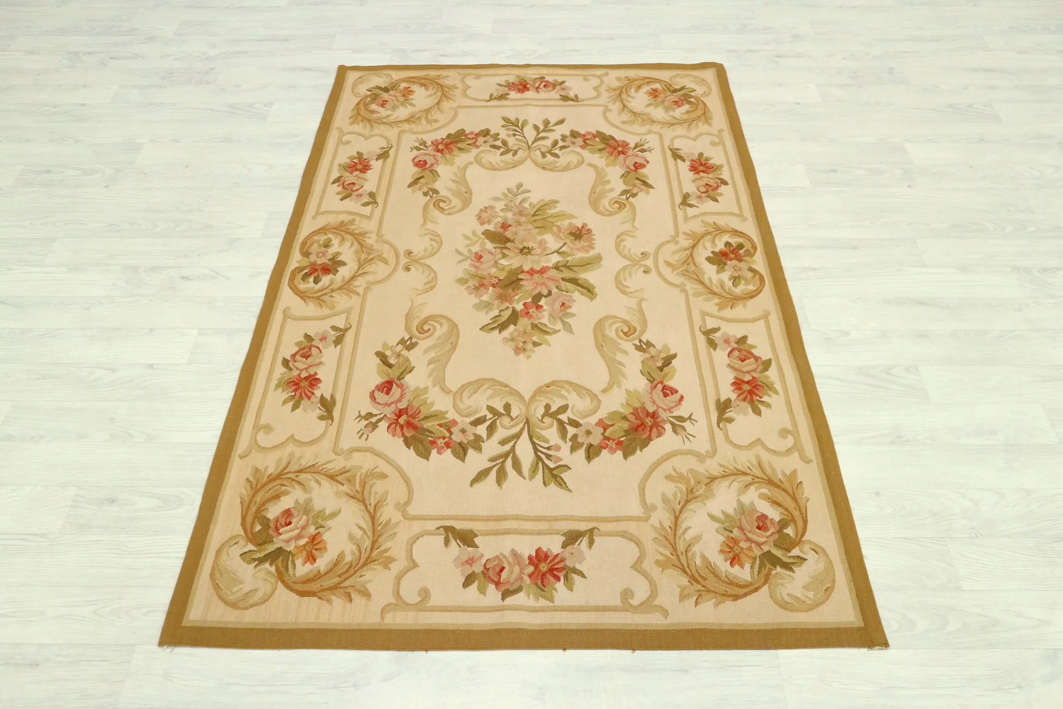 Chinese Aubusson Needlepoint Rug CAU018303 180 x 113