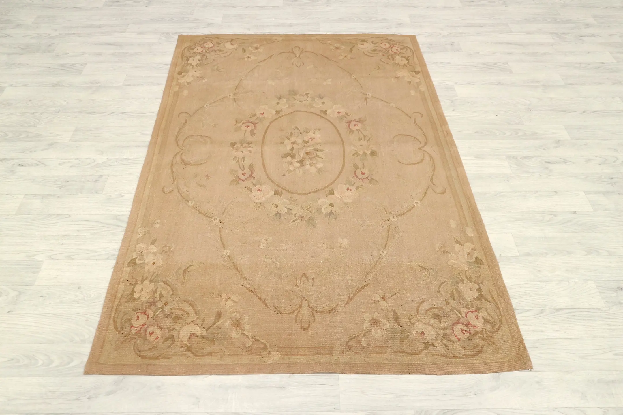 Chinese Aubusson Needlepoint Rug CAU018310 186 x 120