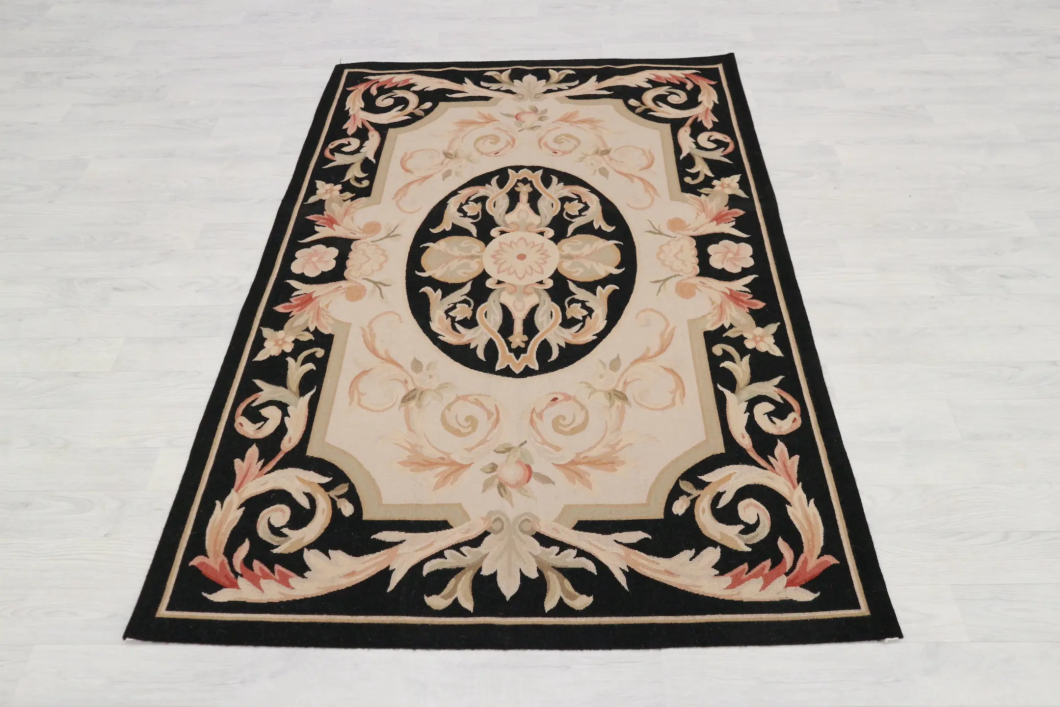 Chinese Aubusson Needlepoint Rug CAU018402 188 x 123