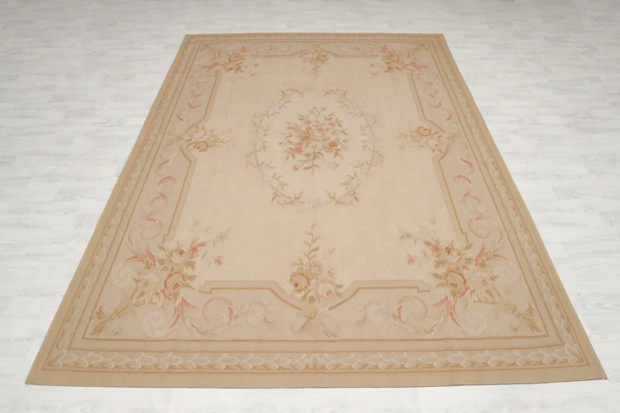 Chinese Aubusson Needlepoint Rug CAU025401 310 x 244