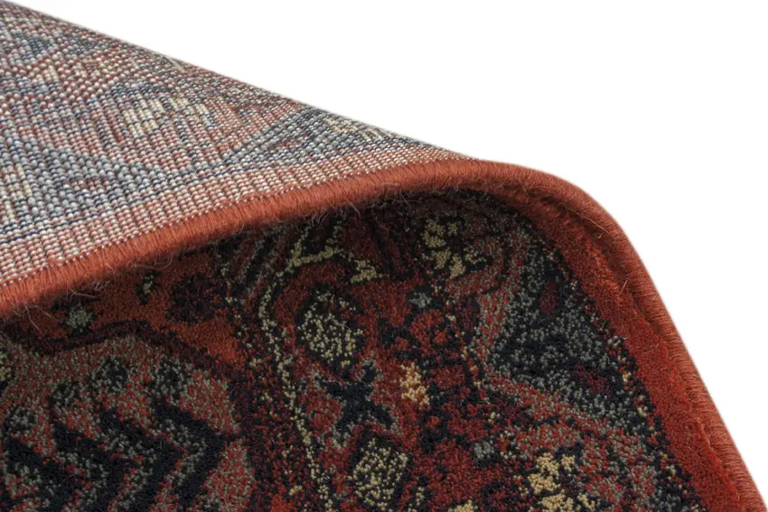 Kashimar woven rug - Red - Machine woven rug with Traditional design EXP956