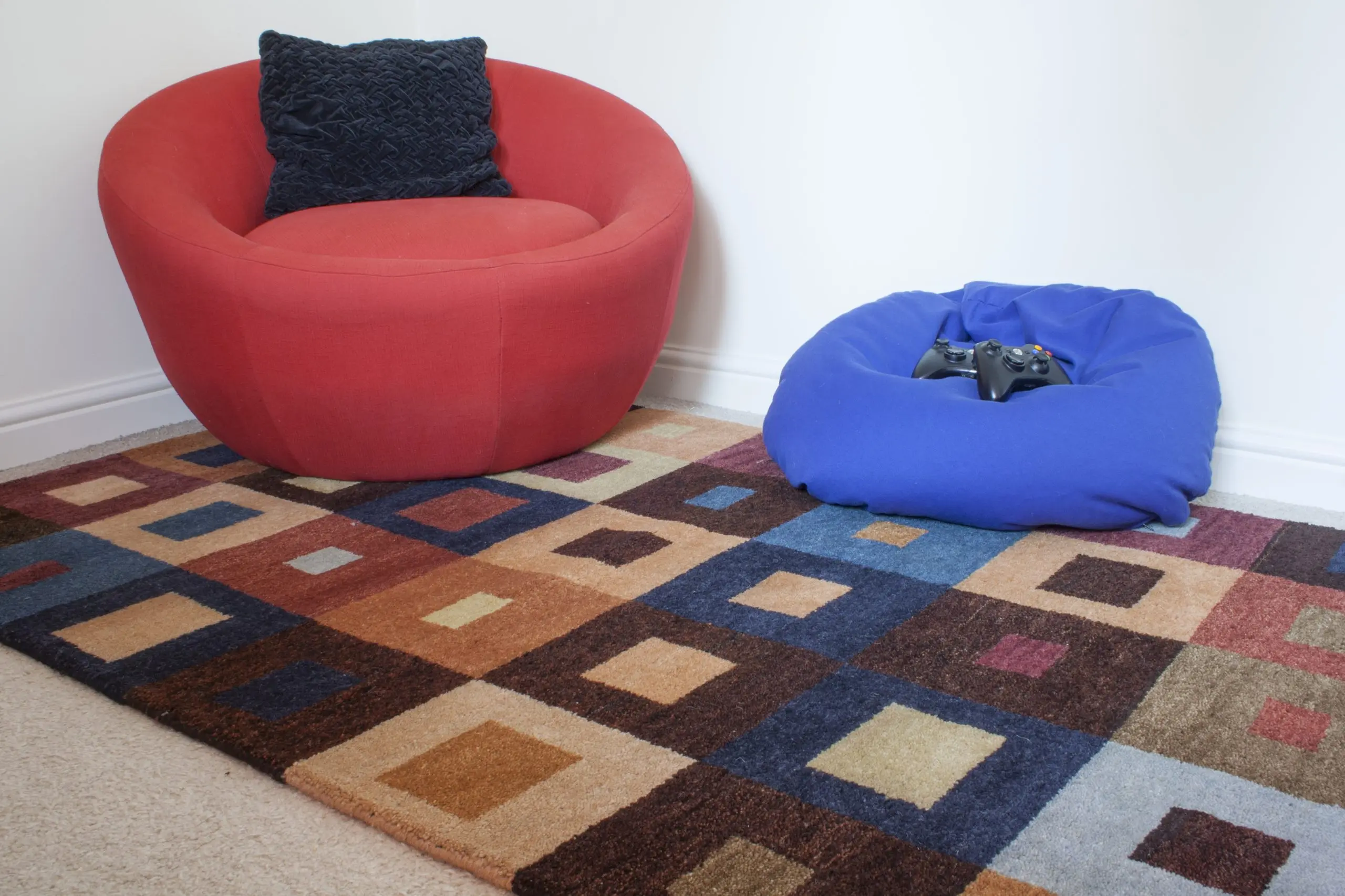 Indian Gabbeh rug - Multicoloured - Handknotted