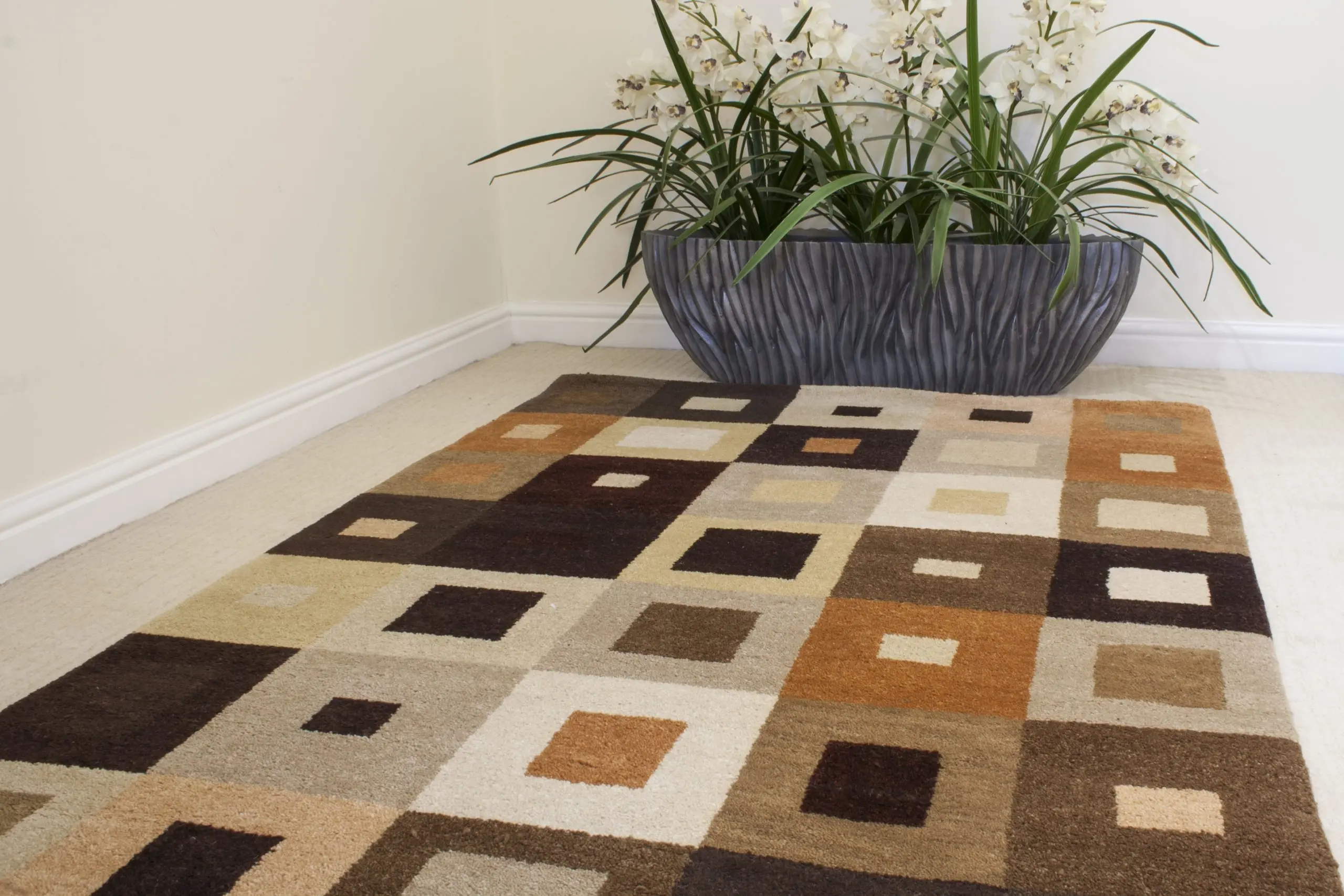 Indian Gabbeh rug - Multicoloured - Handknotted