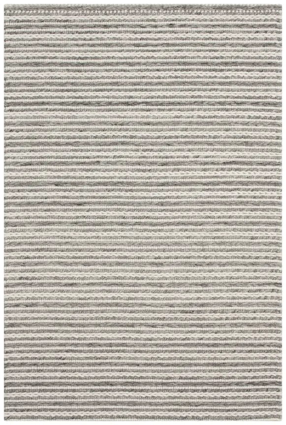 Plaited Rug - Multicoloured - Plain 100% wool rug with Plaited design ILE006