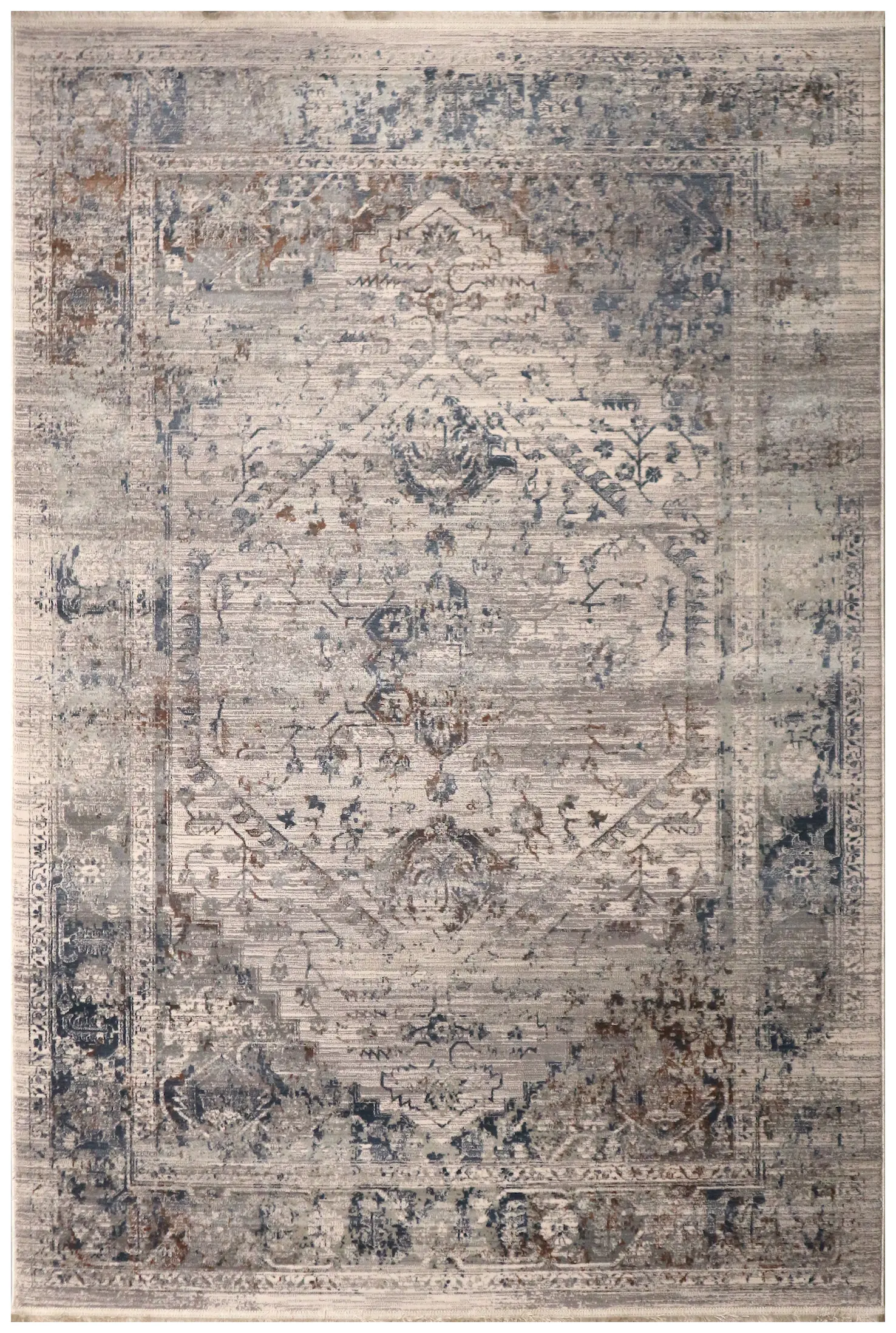 Vintage Design Rug - Cream - Machine Woven ZCA010