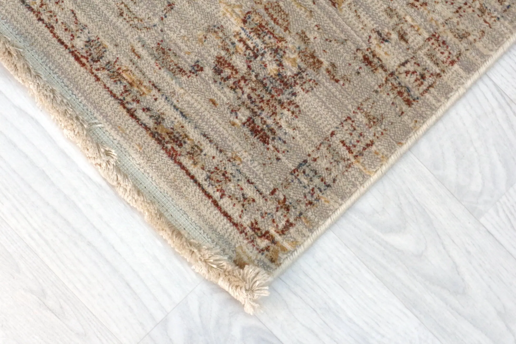 Vintage Design Rug - Cream - Machine Woven ZCA005