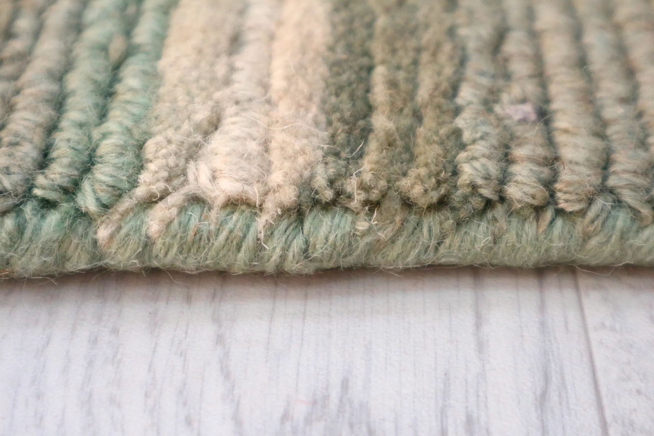 Modern Striped Rug - Indian Rug with Striped Design ECE006