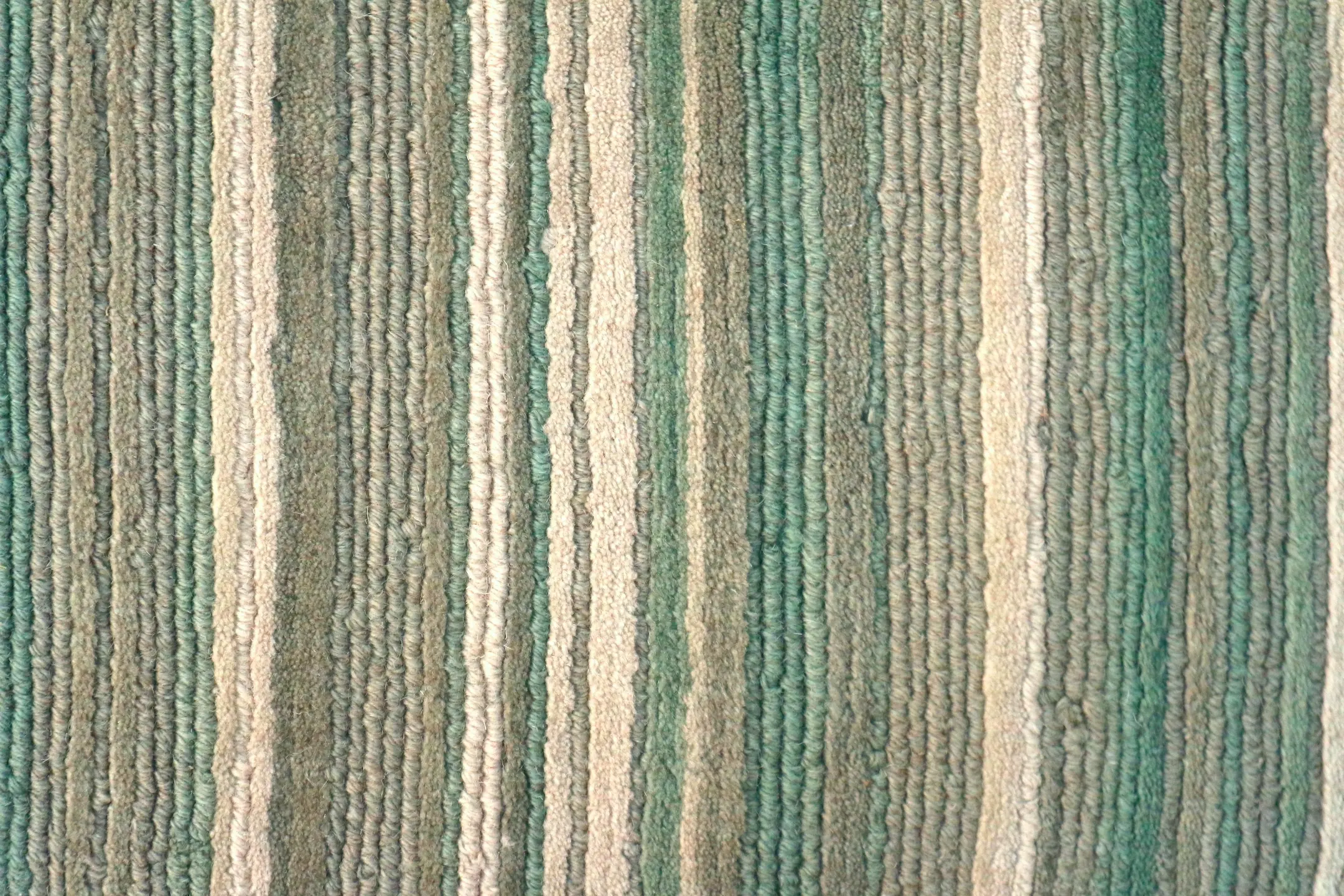 Modern Striped Rug - Indian Rug with Striped Design ECE006