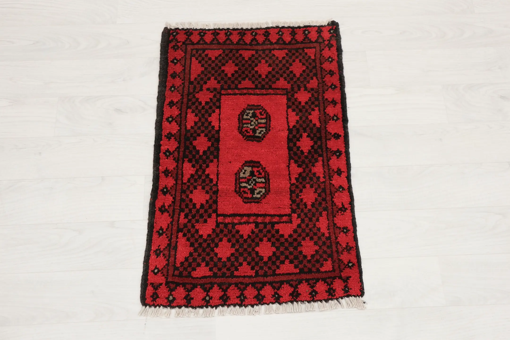 Afghan Red Rug ARE004000 J 66x50