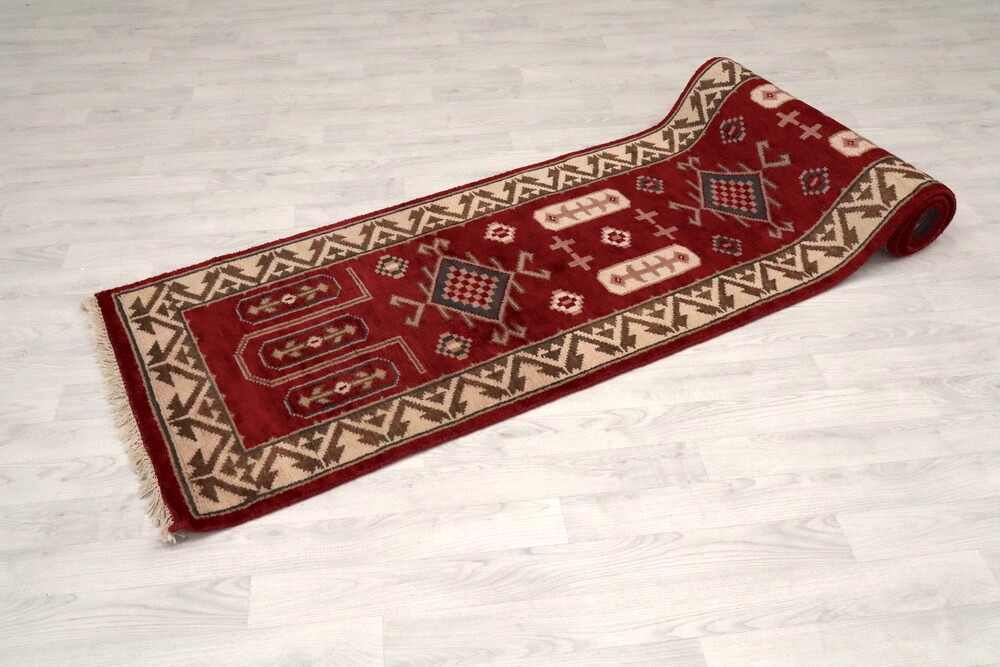 Indian Kazak Rug IKA047000 C 301 X 77