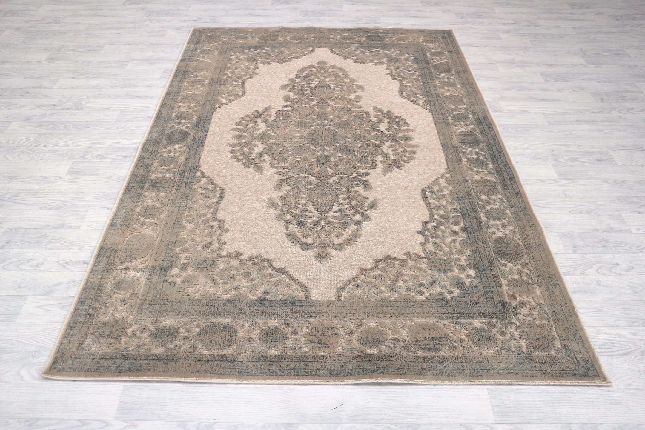 Vintage Design Rug - Multicoloured - Machine Woven ZCA019