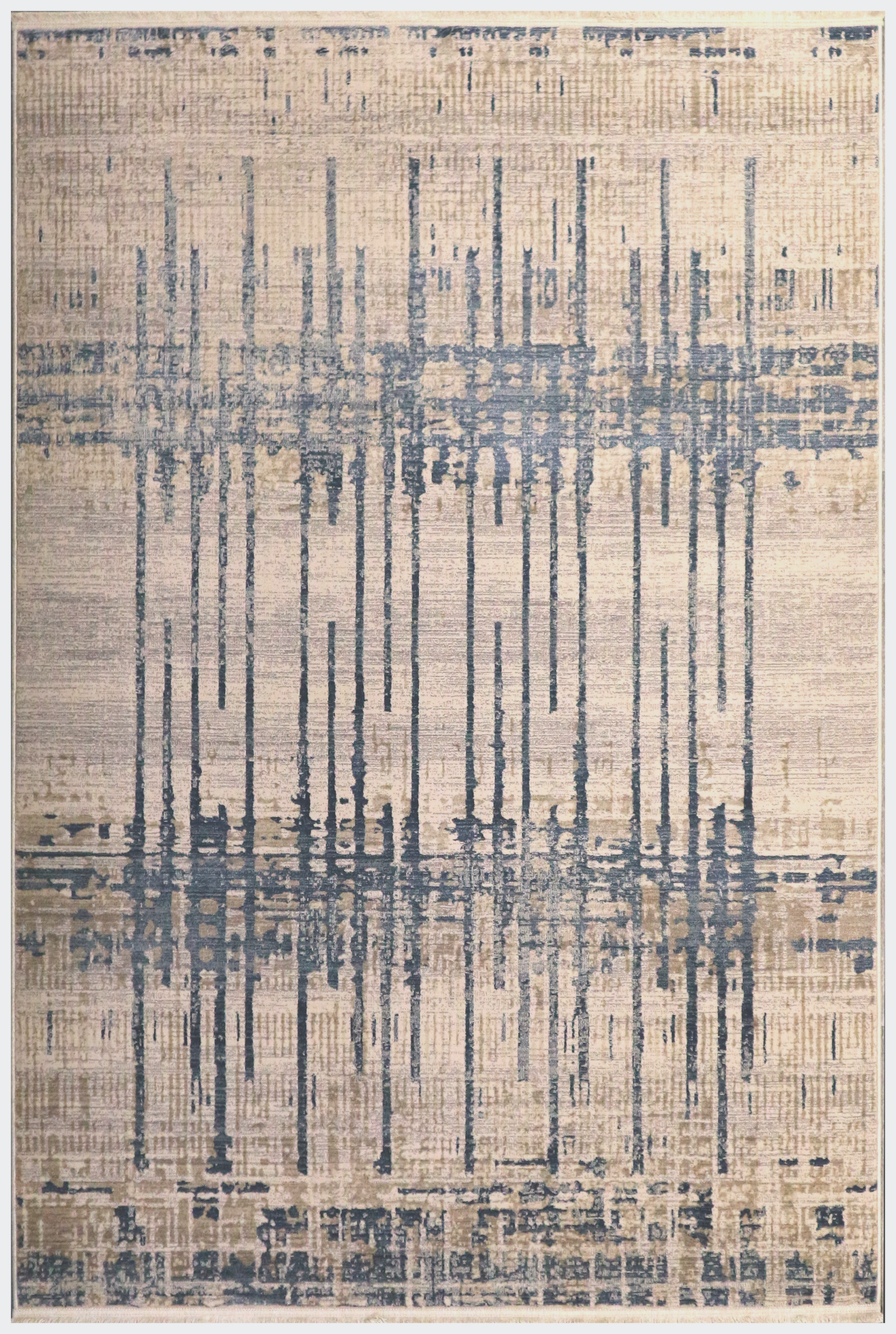 Vintage Design Rug - Multicoloured - Machine Woven ZCA022