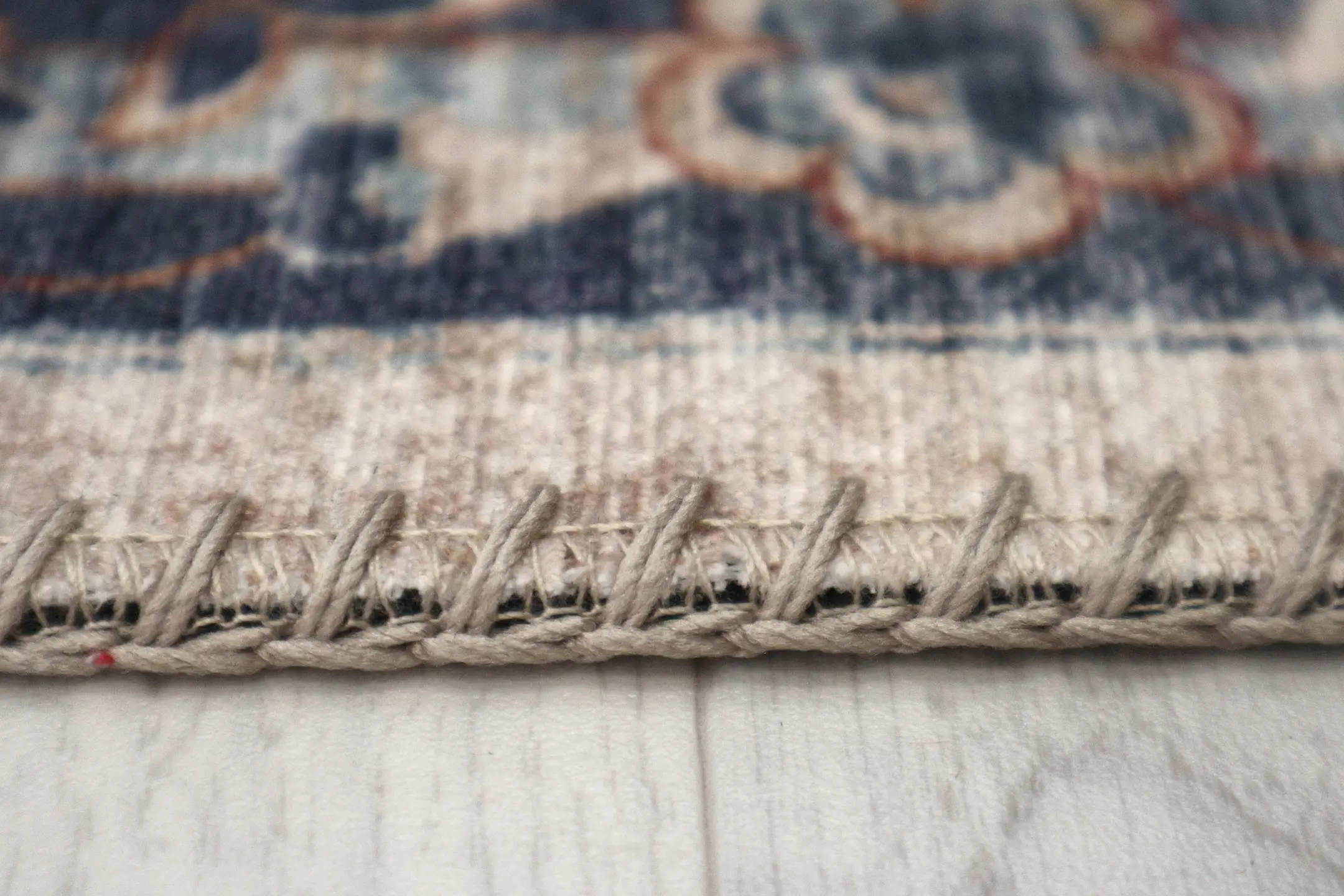 Pippur Printed Rug - Cream - ZDB704