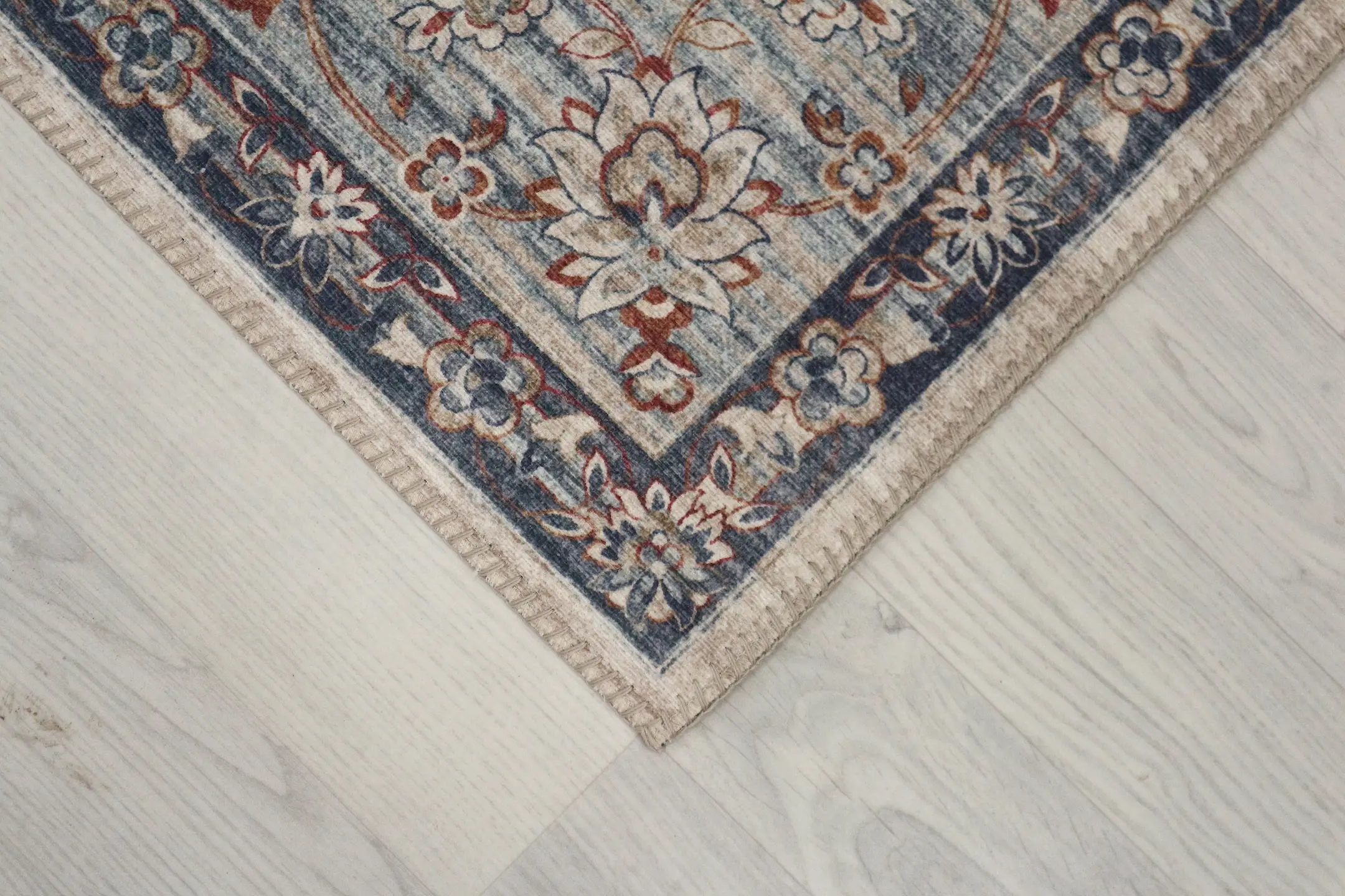 Pippur Printed Rug - Cream - ZDB704