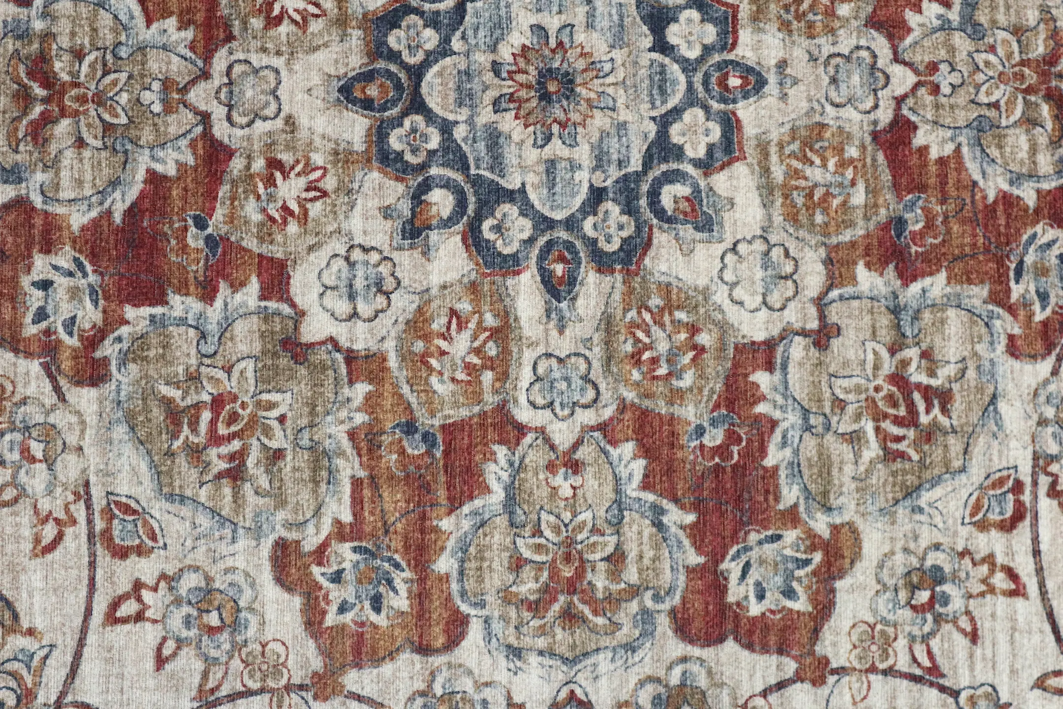 Pippur Printed Rug - Cream - ZDB704