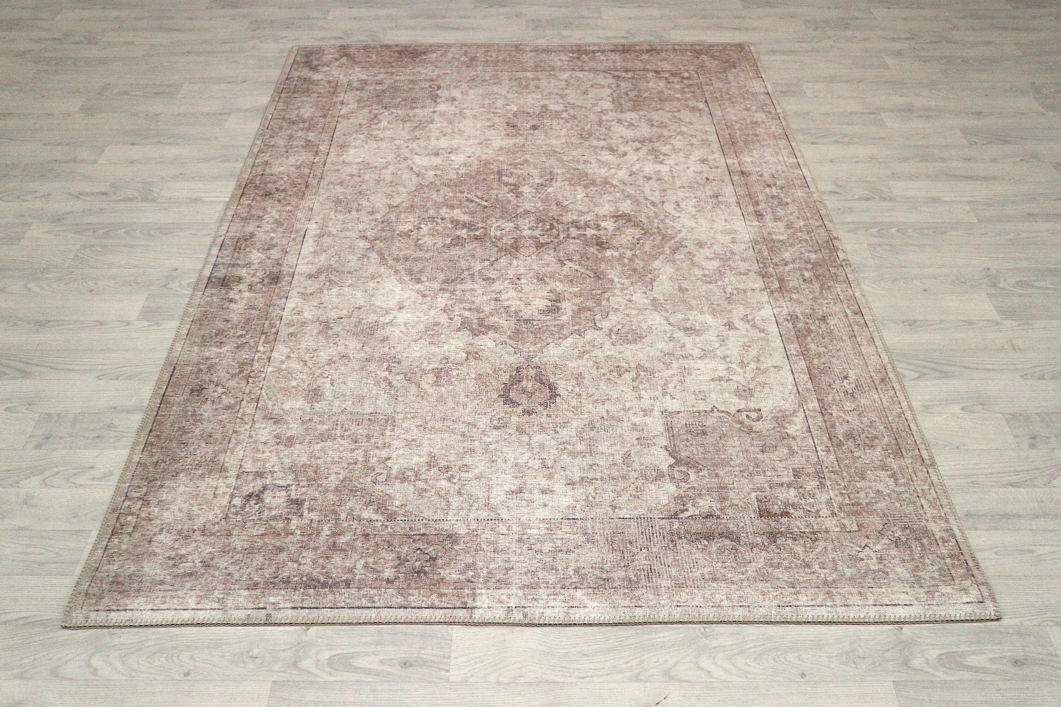 Pippur Printed Rug - Pink - ZDB706