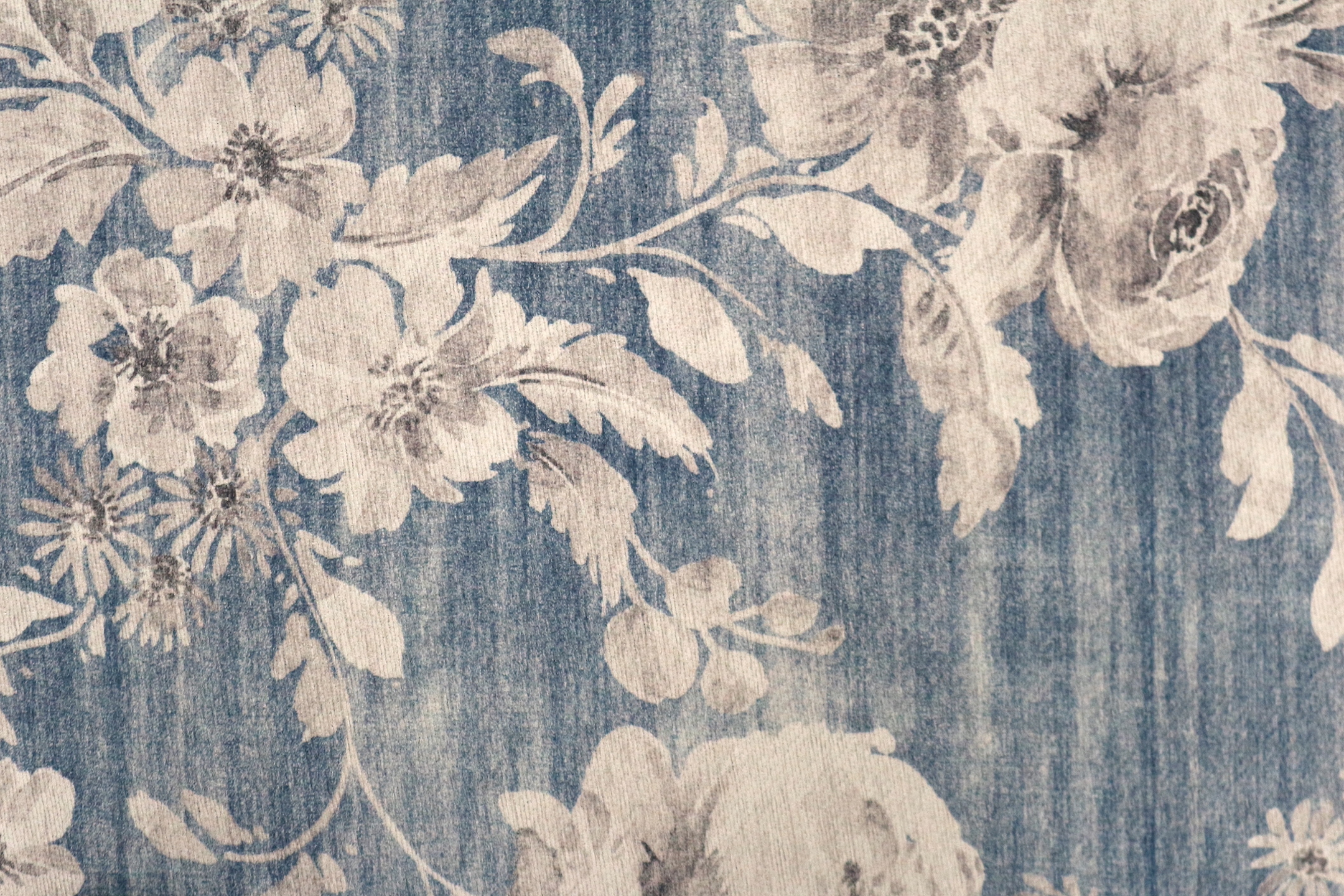 Pippur Printed Rug - Blue - ZDB707