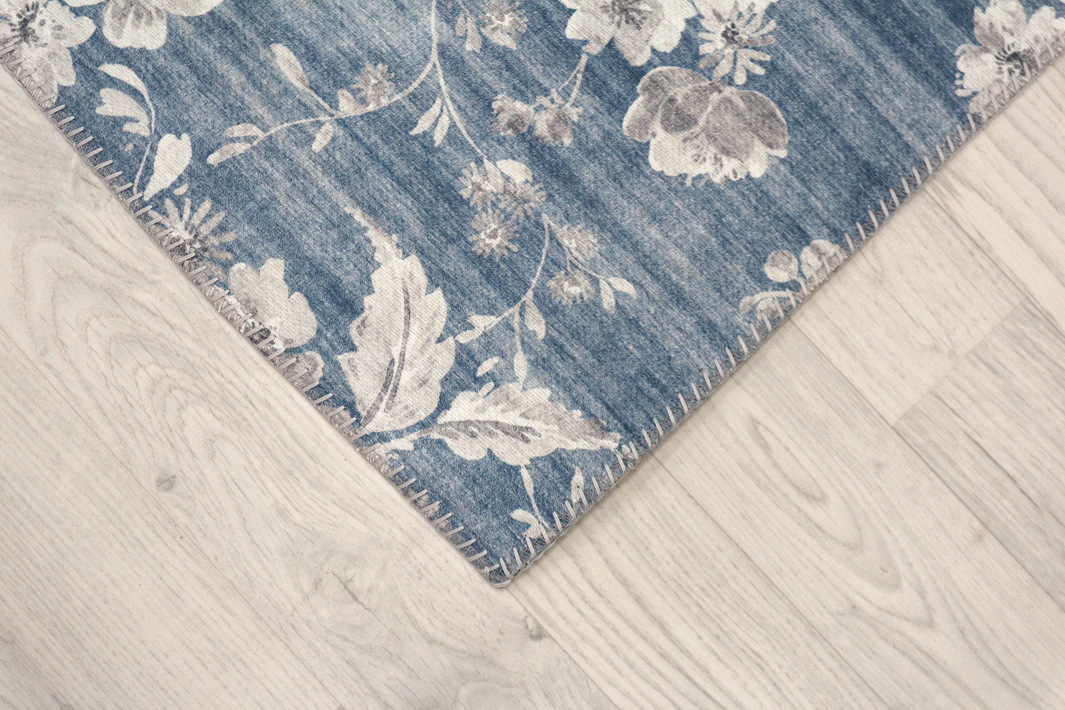 Pippur Printed Rug - Blue - ZDB707