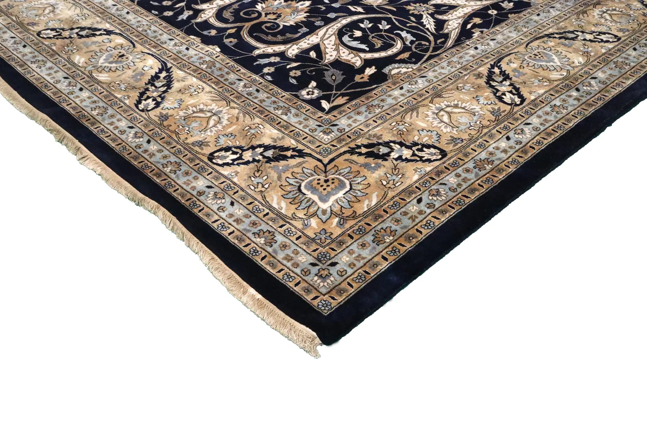 Very Fine Indo Persian Design Rug IPF033004 466x366