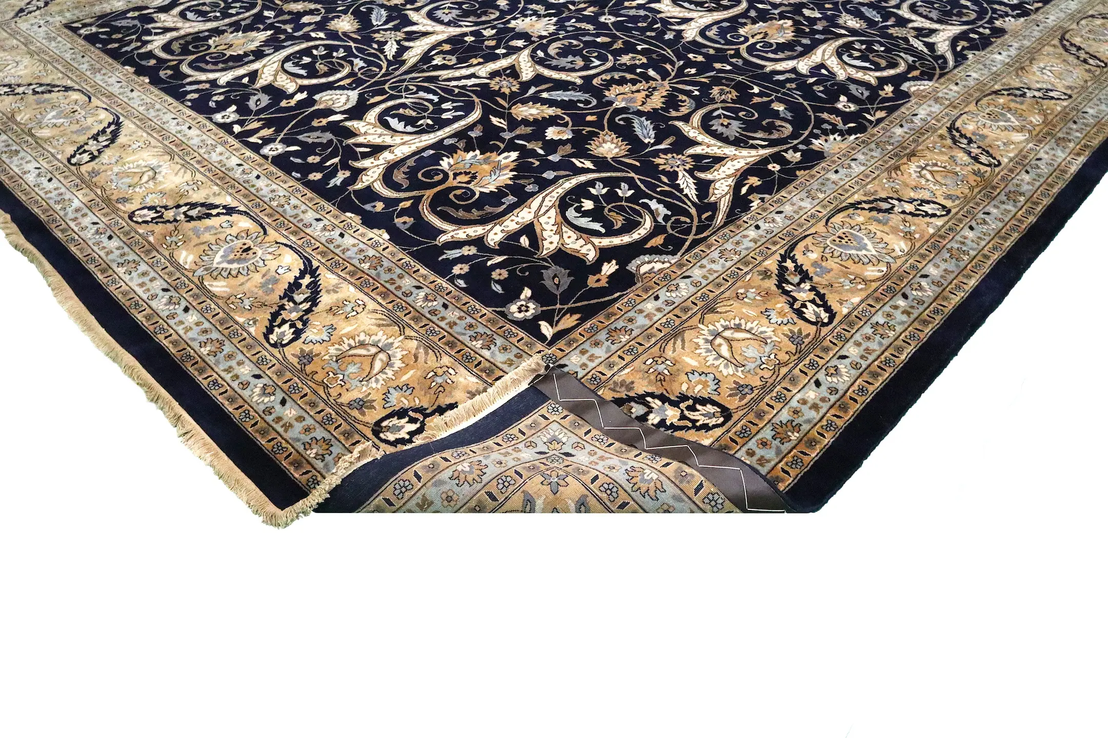 Very Fine Indo Persian Design Rug IPF033004 466x366