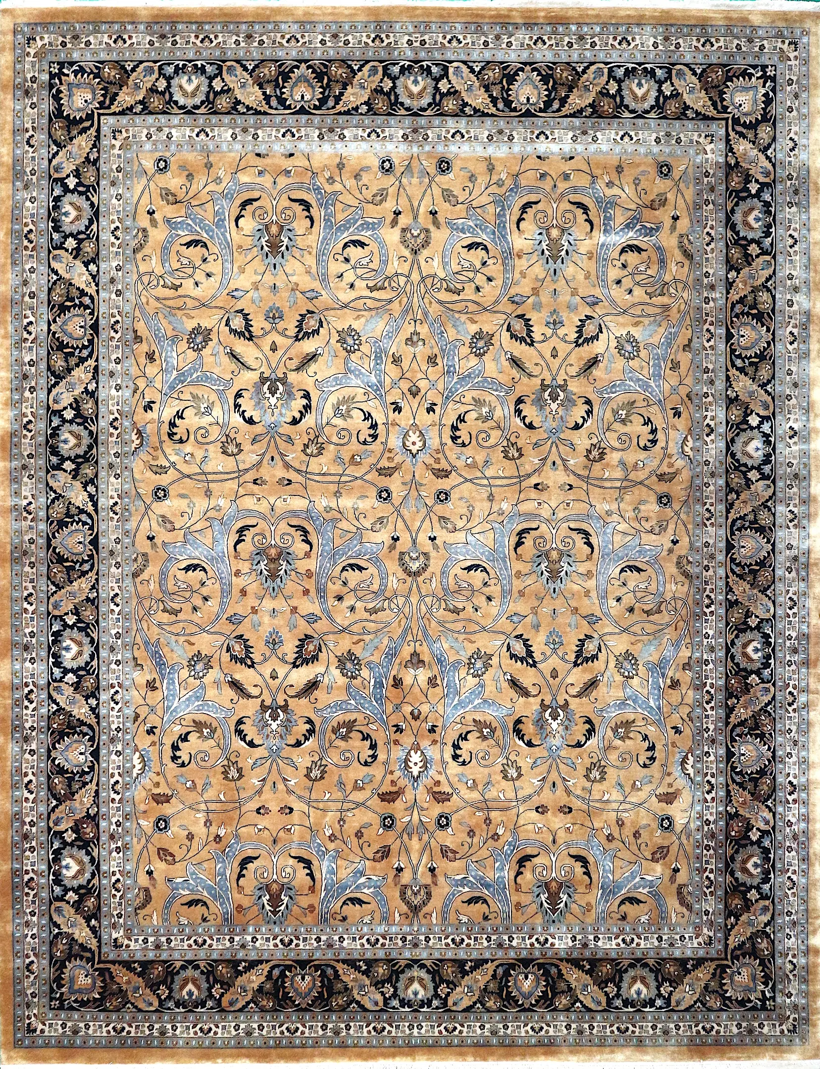Very Fine Indo Persian Rug Design IPF033003 445 x 363