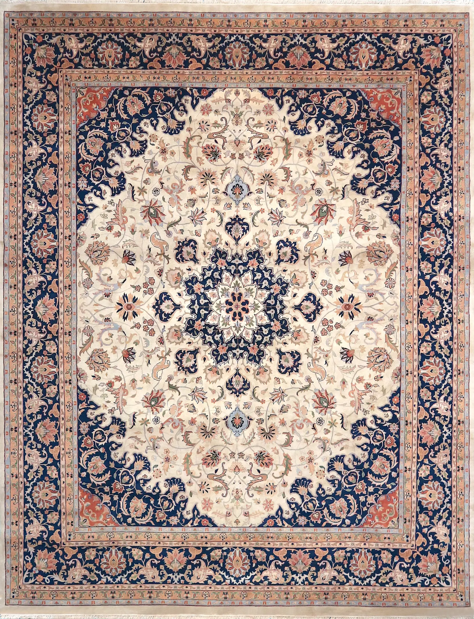 Indo Persian Meshed Rug Design