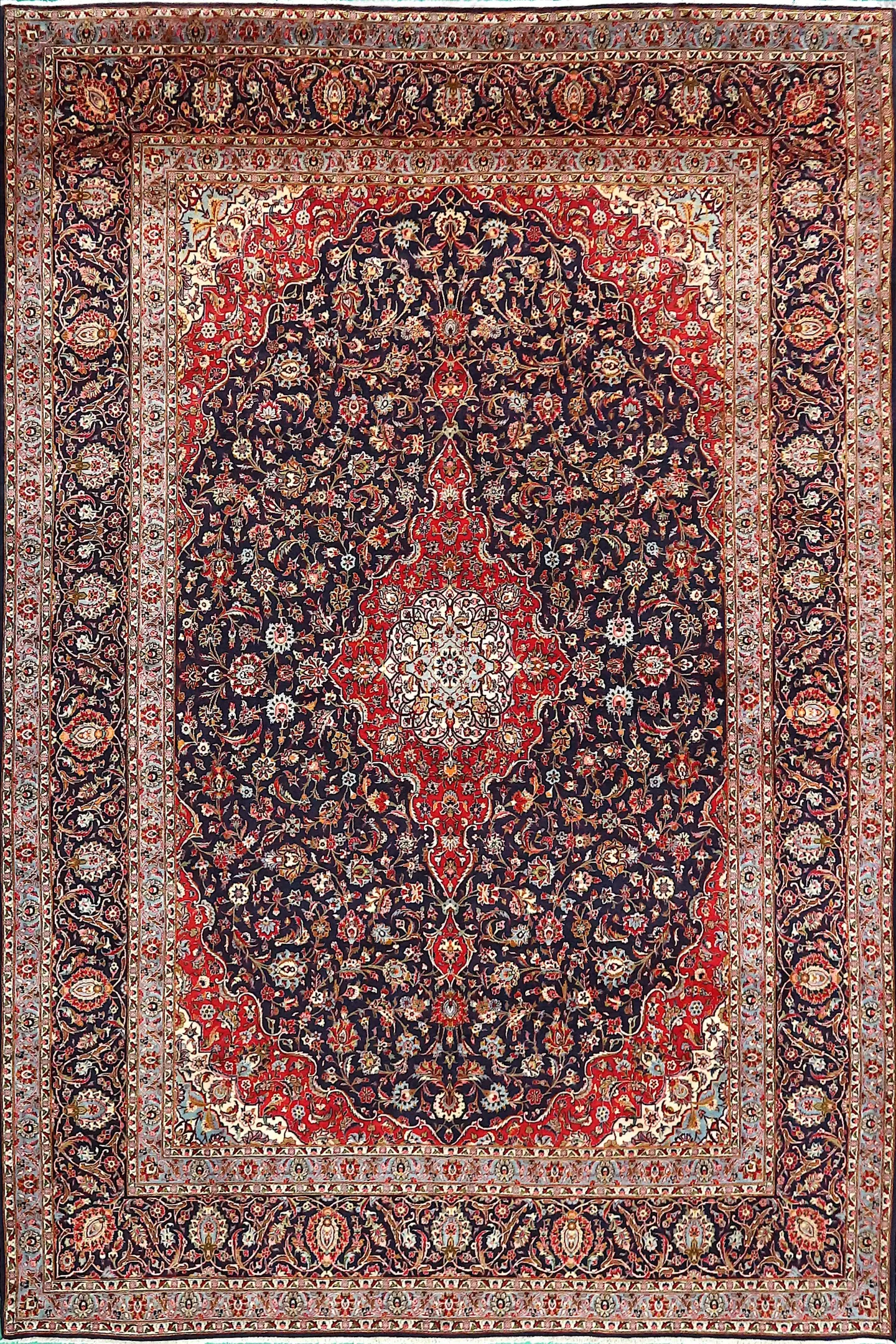 Persian Keshan Rug KES031046 460x315