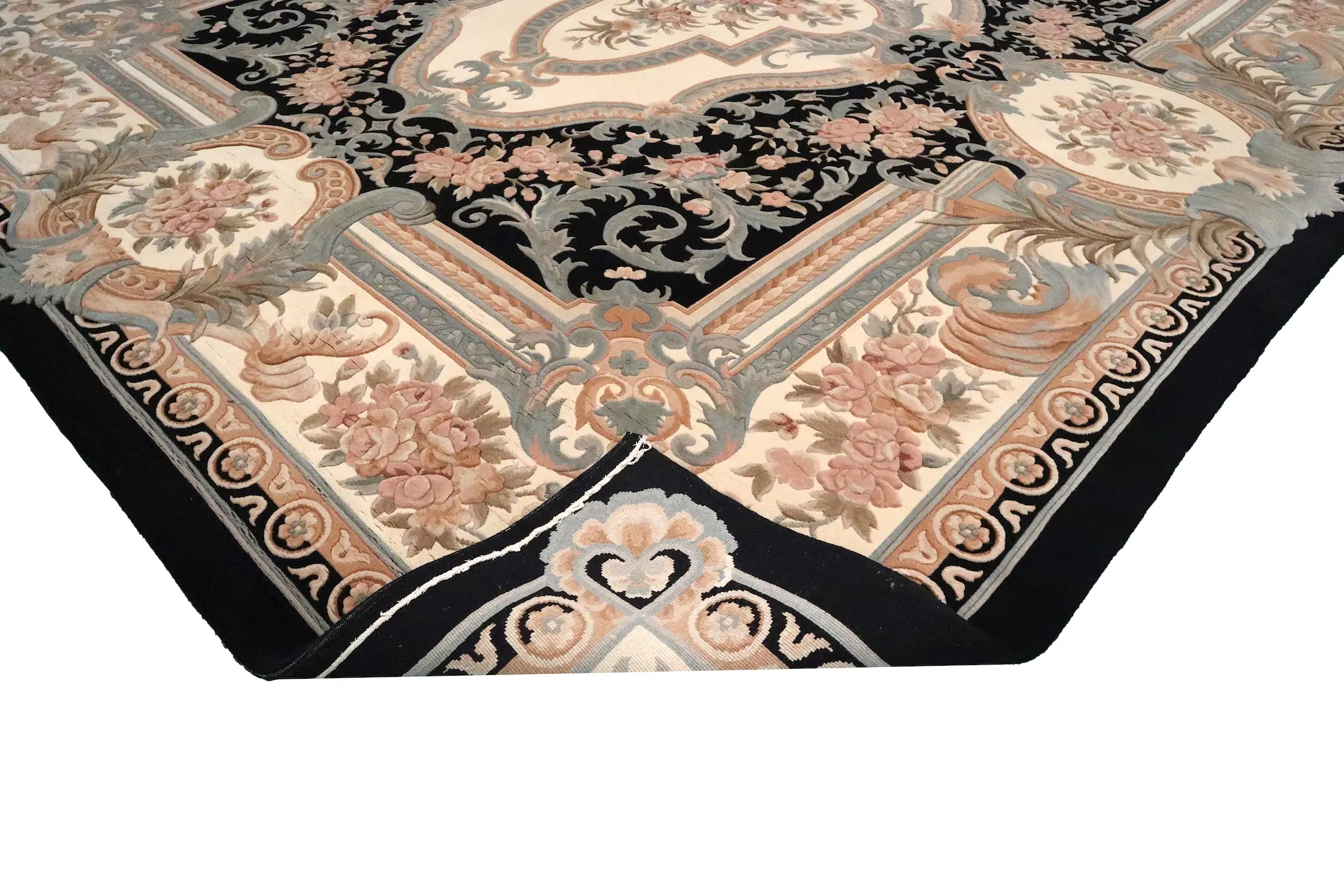 Chinese Savonnerie Rug SAV033320 457x370